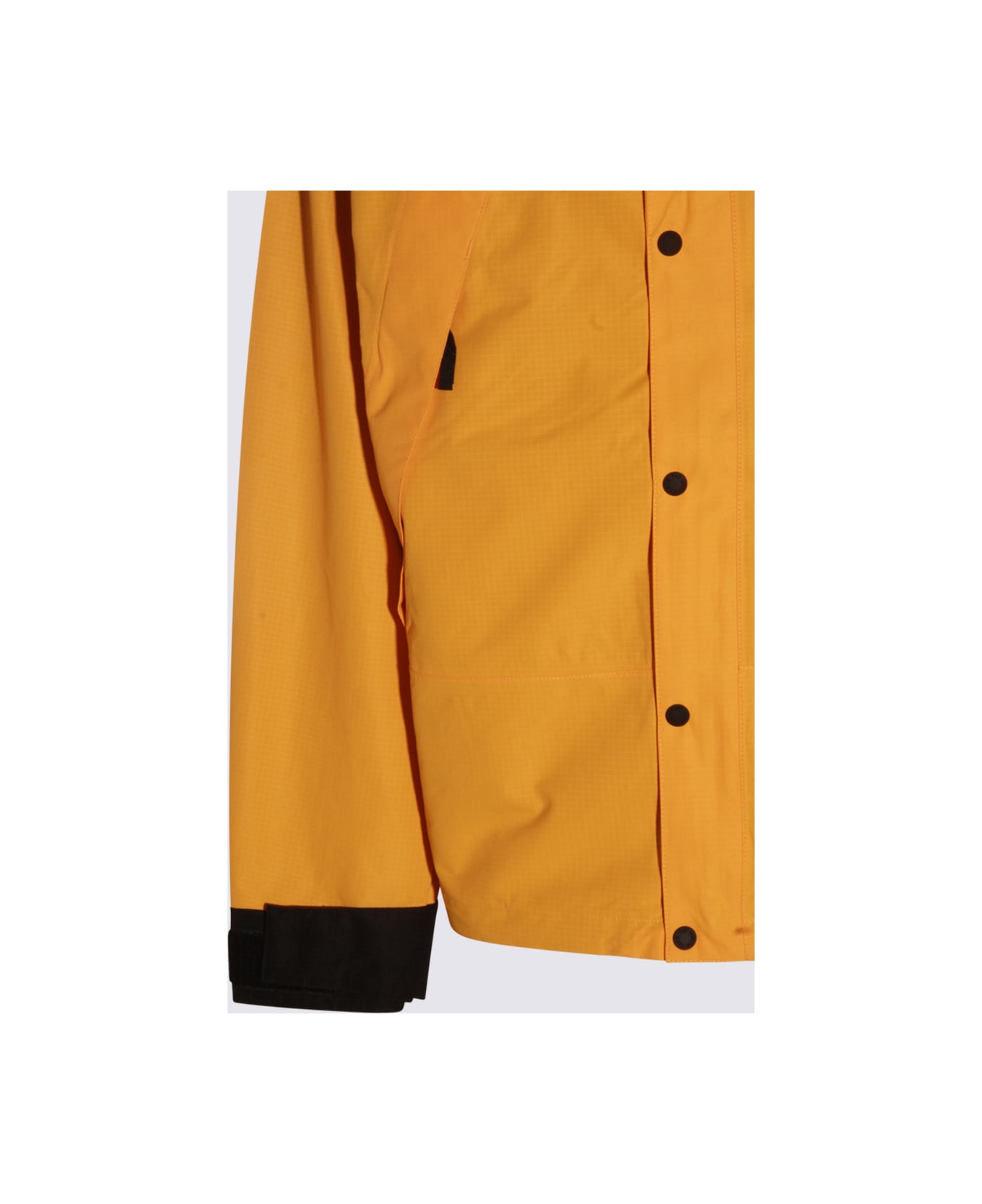 The North Face Yellow And Black Casual Jacket - SUMMIT GOLD