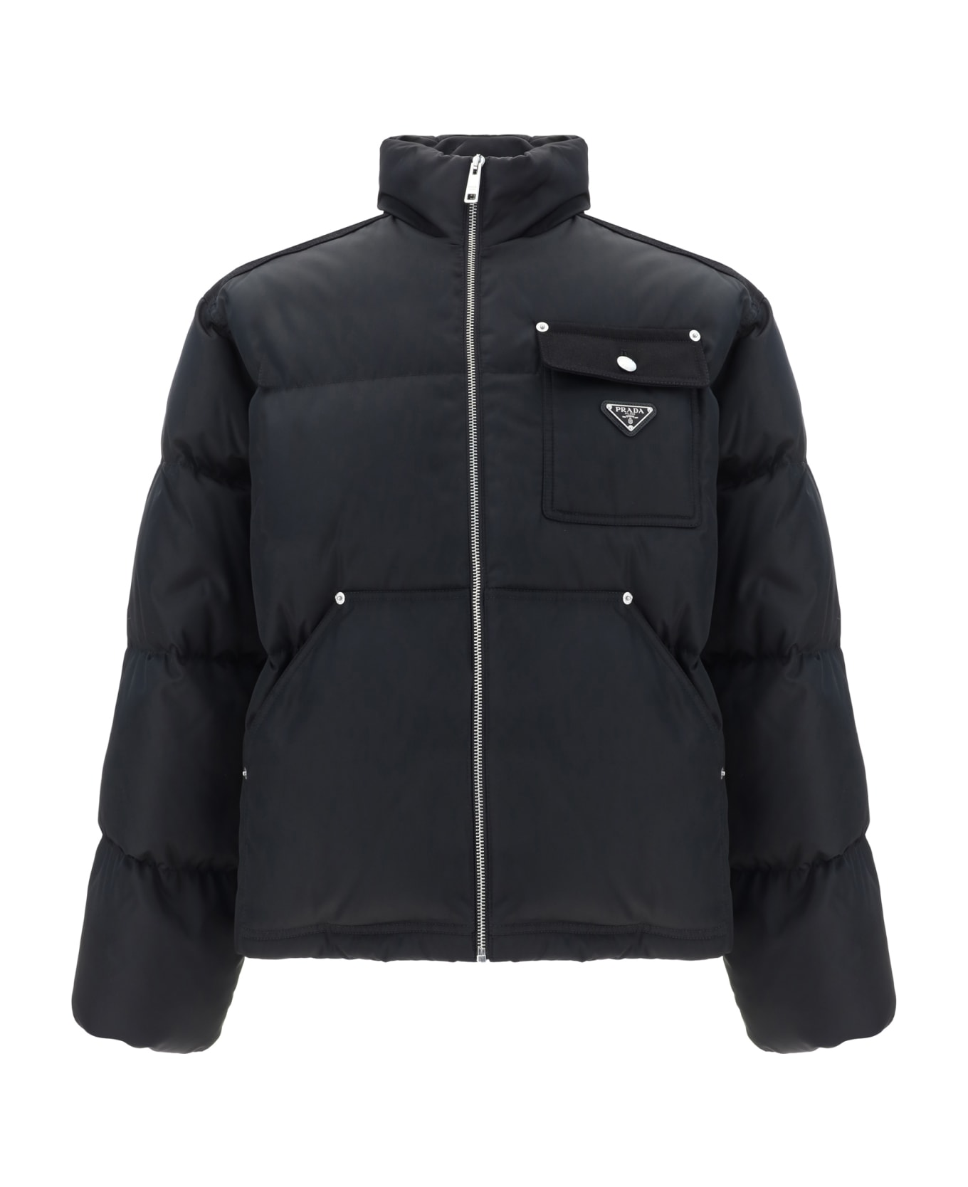 Prada Re-Nylon パデッドジャケット | ブルー | FARFETCH JP