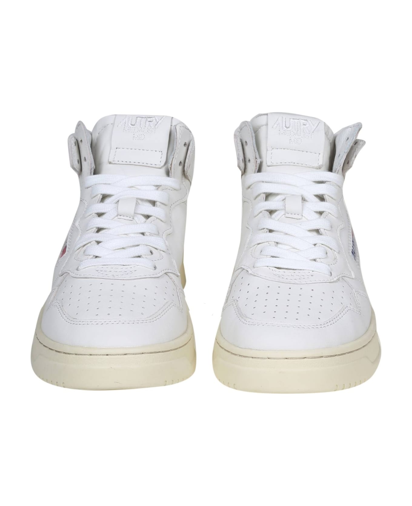 Autry Medalist Mid Sneakers - Bianco