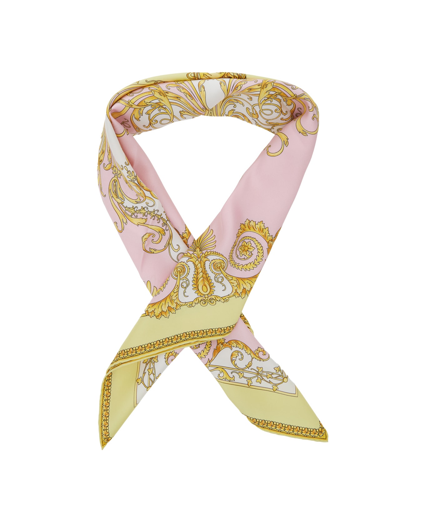 Versace 'barocco' Scarf - Multicolor