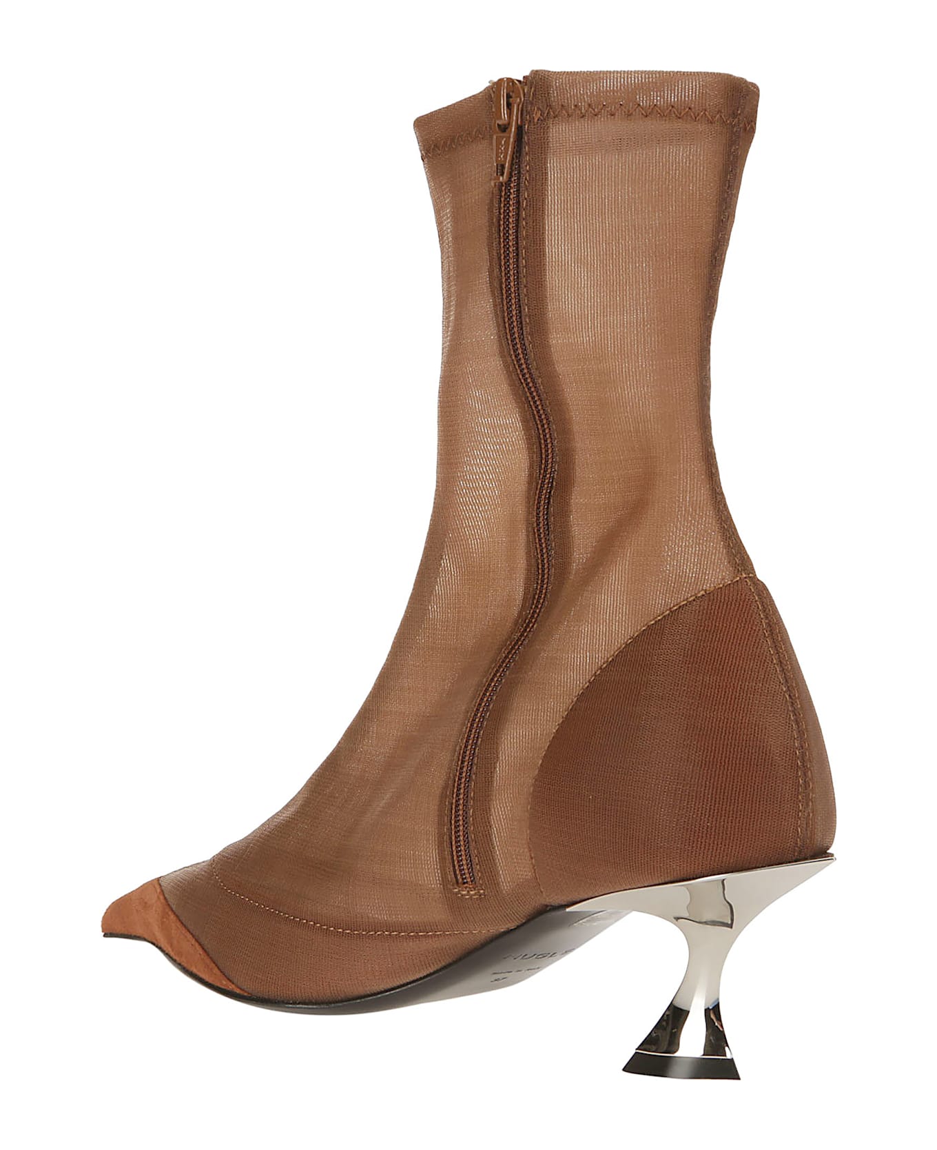 Mugler Kitten Ankle Boot - CINNAMON