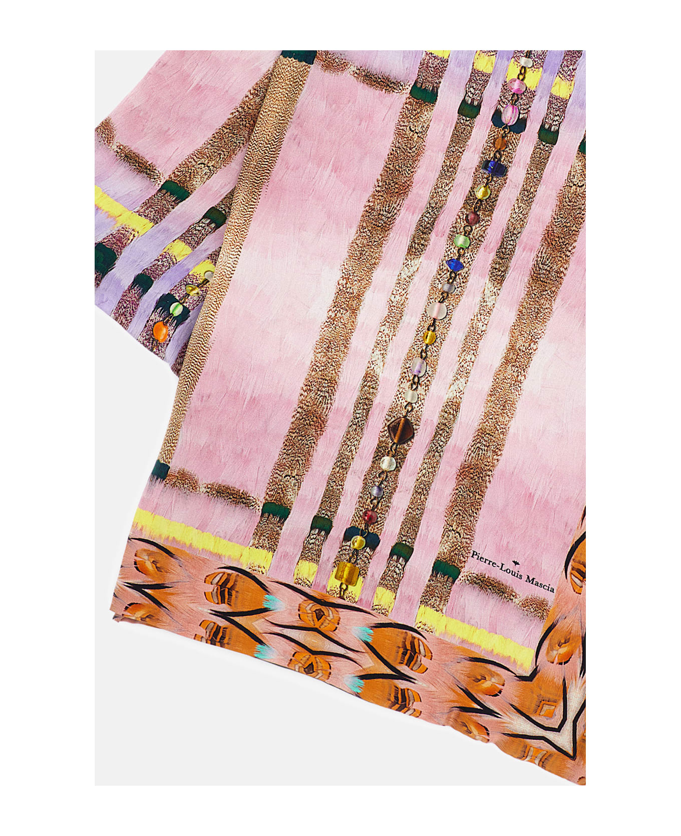 Pierre-Louis Mascia Silk Scarf - MultiColour