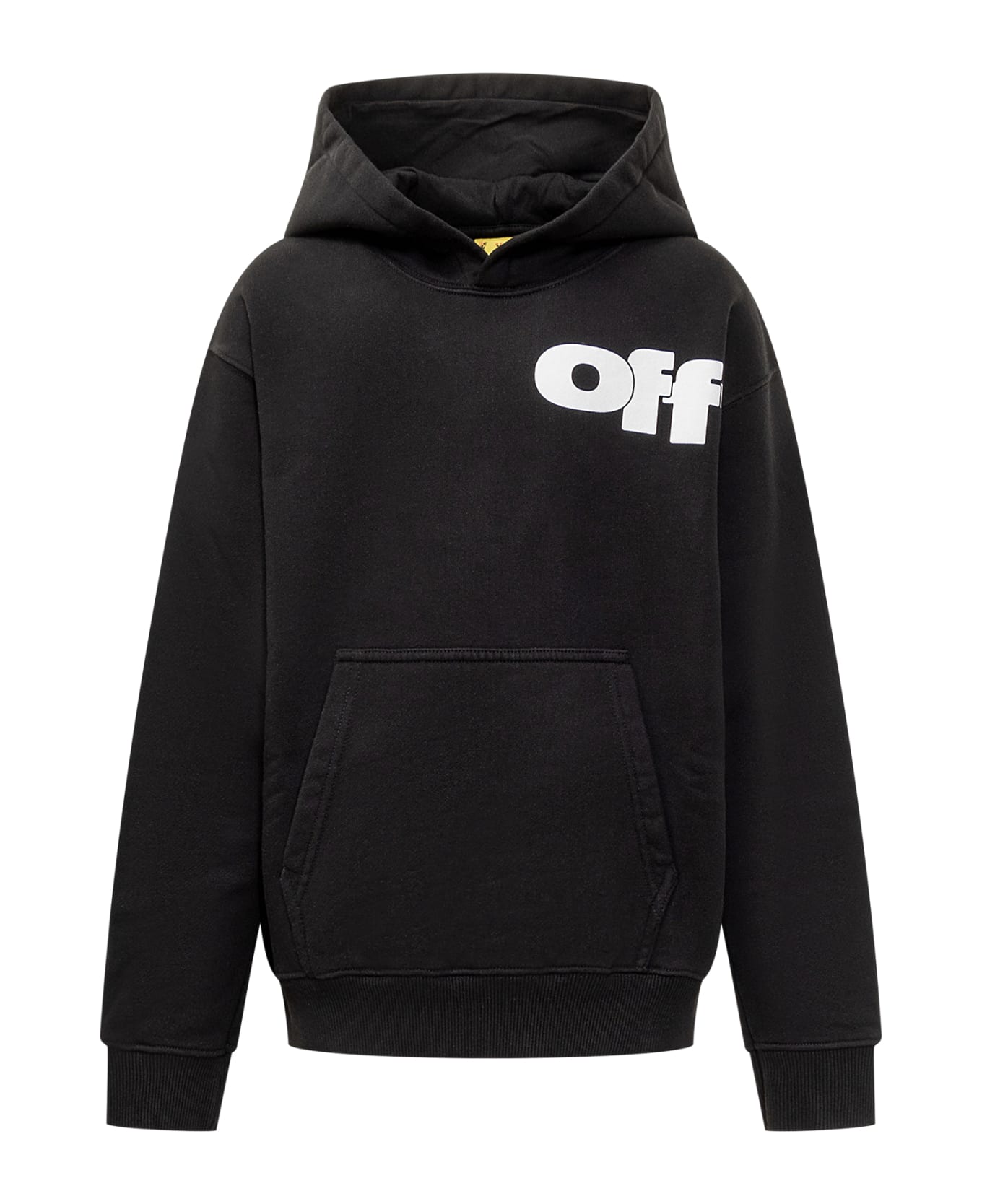 Off-White Hoodie - BLACK WHITE