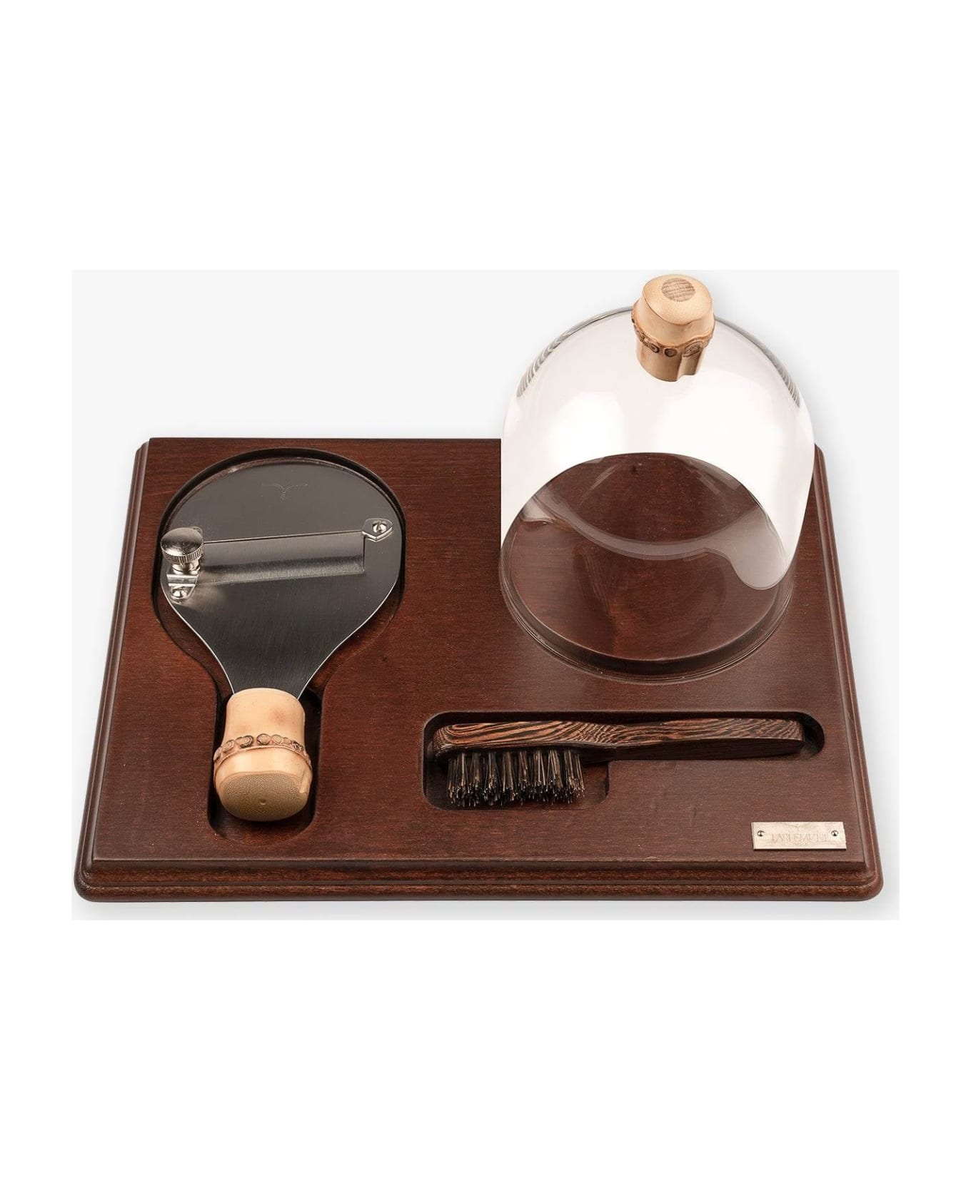 Larusmiani Truffle Set Walnut Beach Towel - .