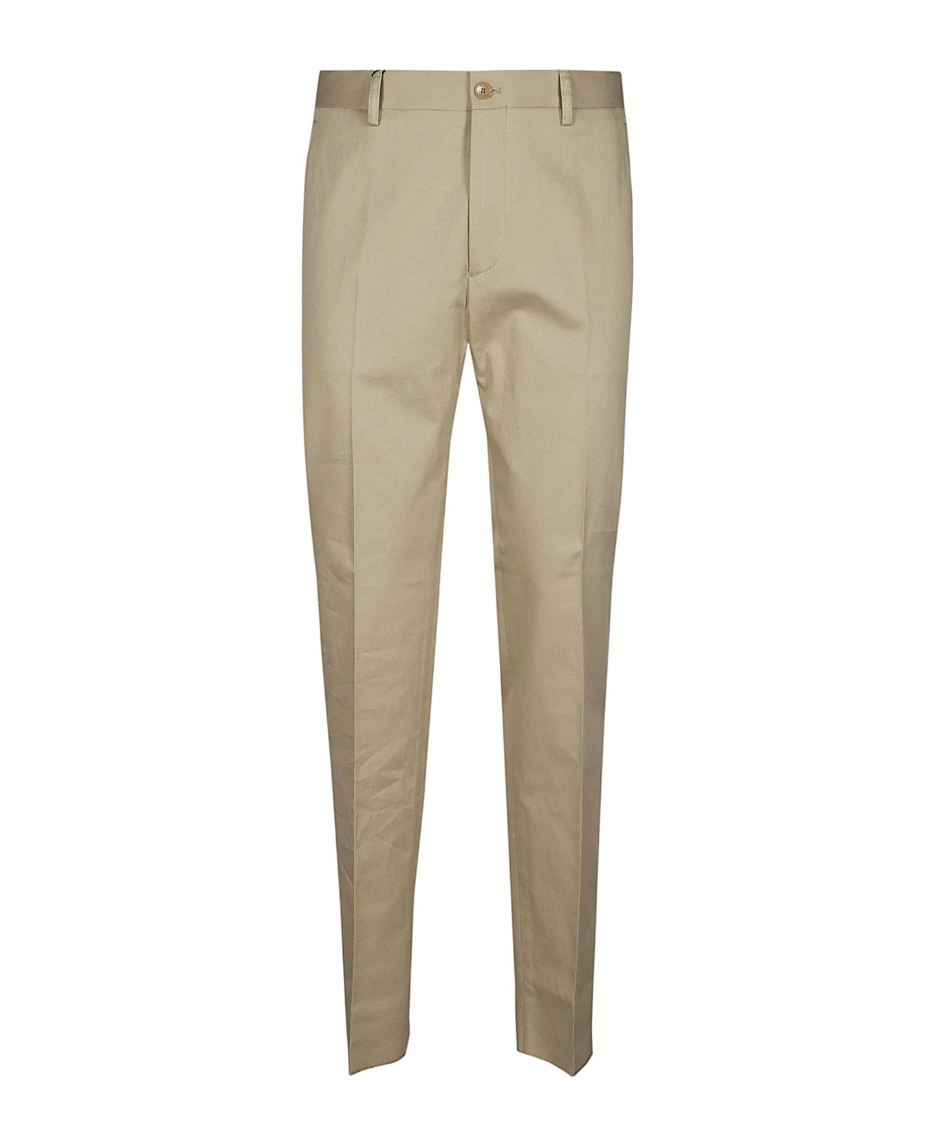 Etro Straight-leg Pants - Ecru`