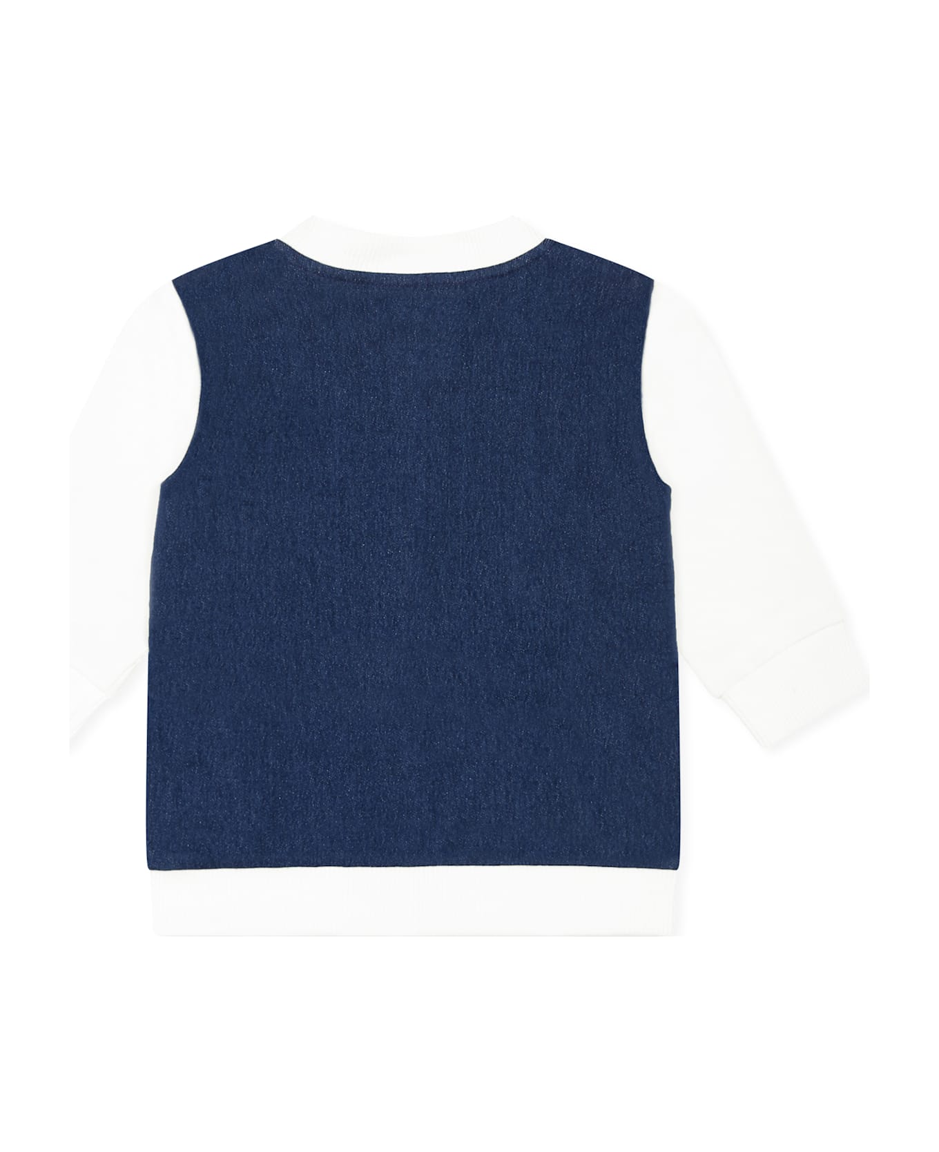 Givenchy Denim Suit For Baby Boy With Logo - Denim