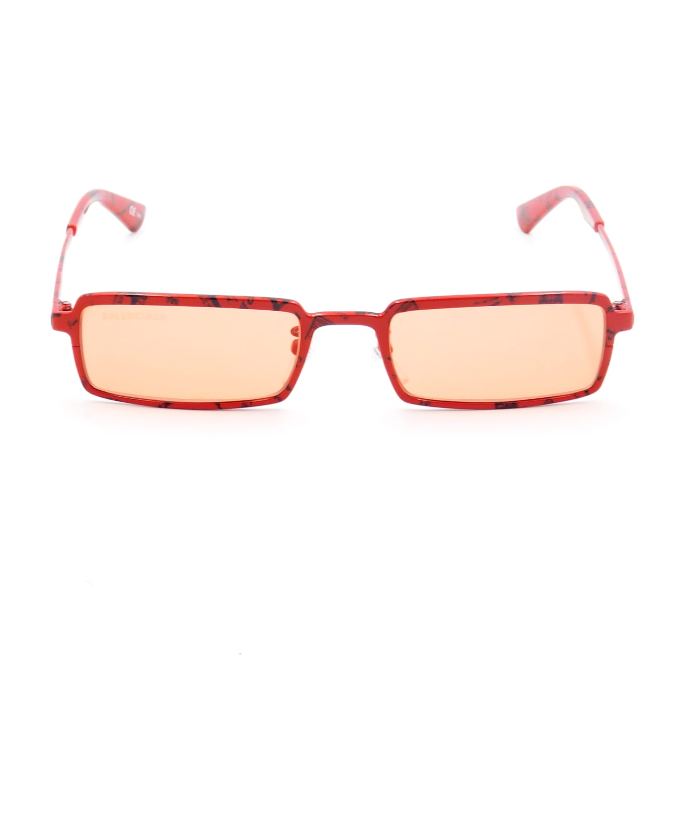 Balenciaga BB0082S Sunglasses - Red Red Red