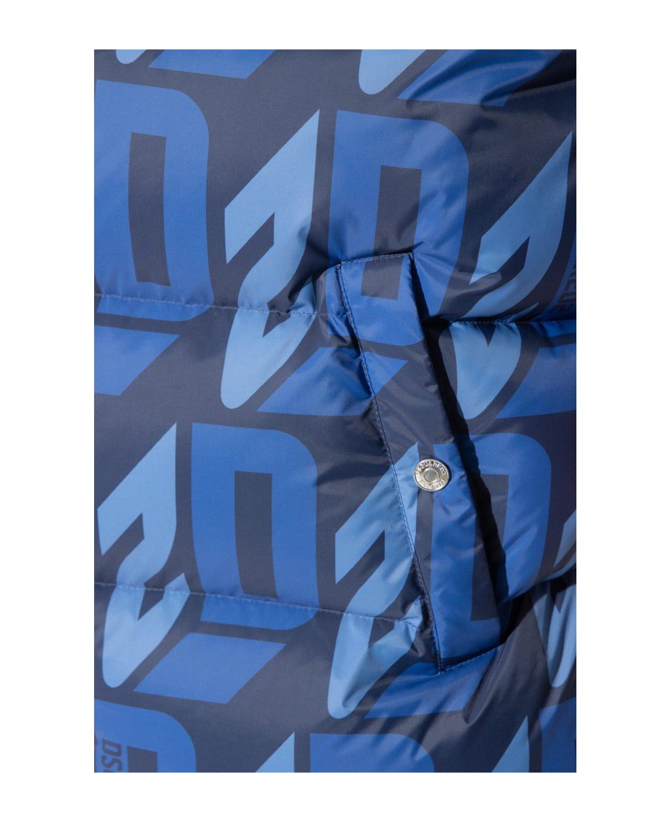 Dsquared2 Logo Printed Padded Vest