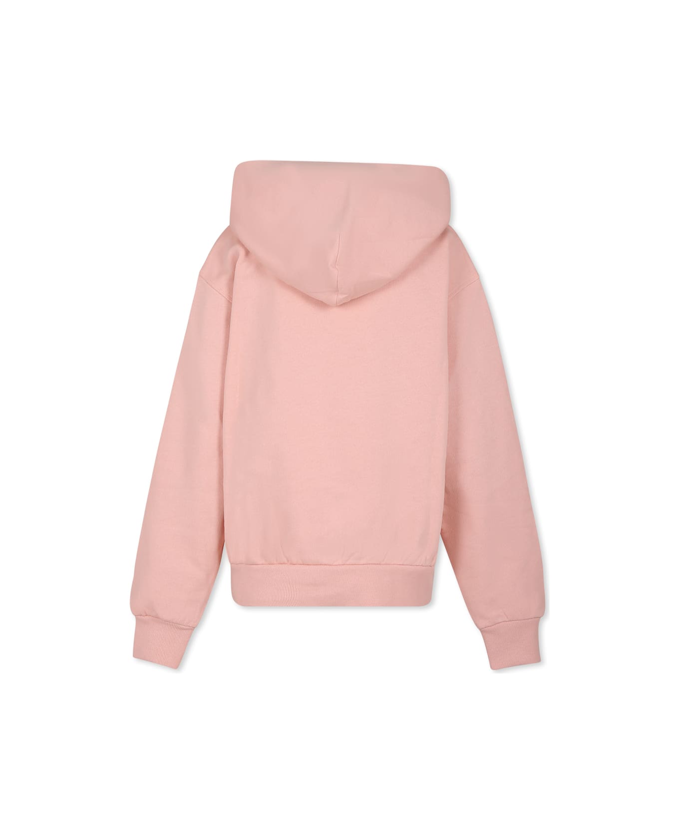 Gucci Pink Sweatshirt For Girl With Horsebit