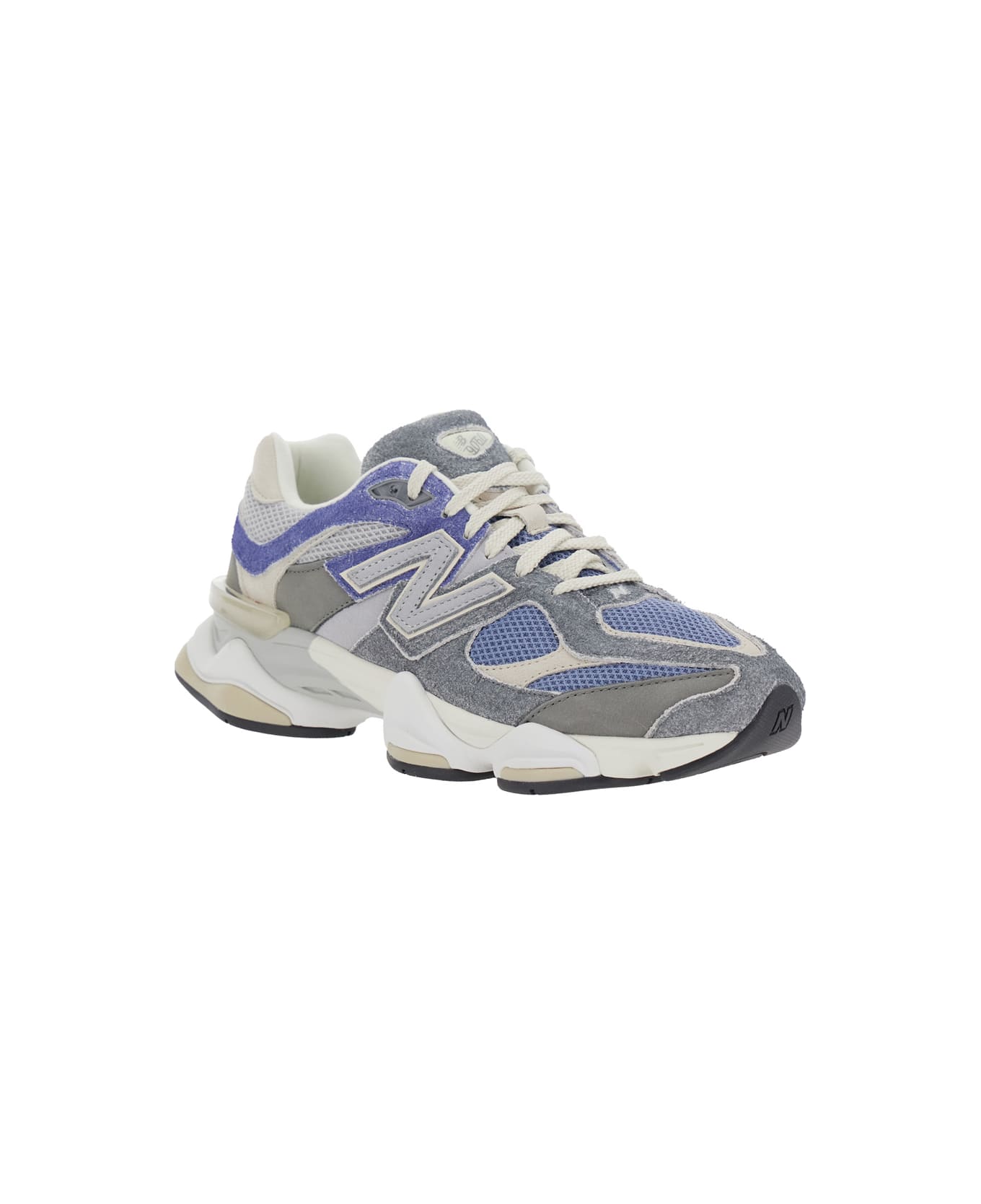 New Balance Multicolor Low Top Sneaker With Logo Detail On The Side In Suede And Tech Fabric Unisex - Multicolor