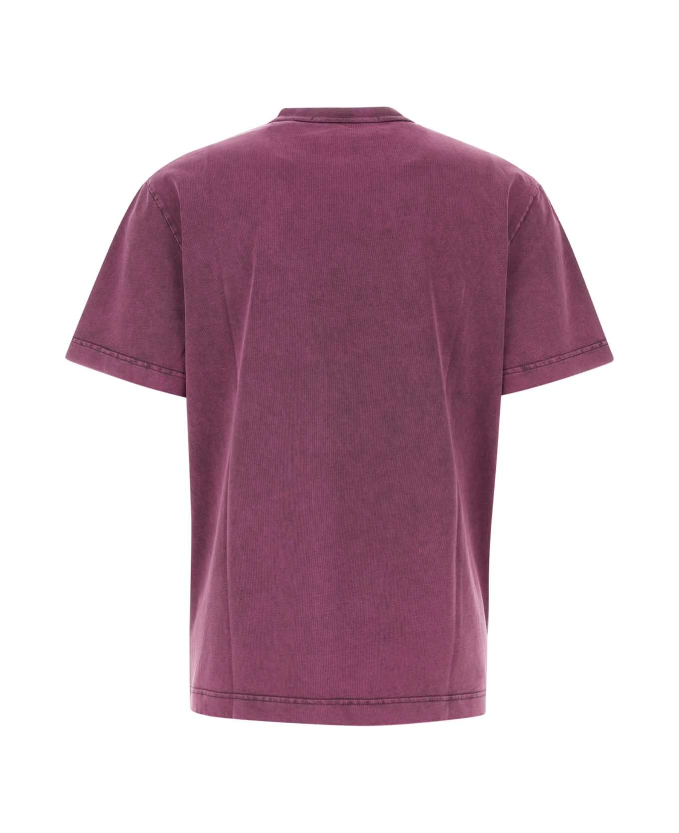 Alexander Wang Purple Cotton T-shirt - ACIDCANDYPINK