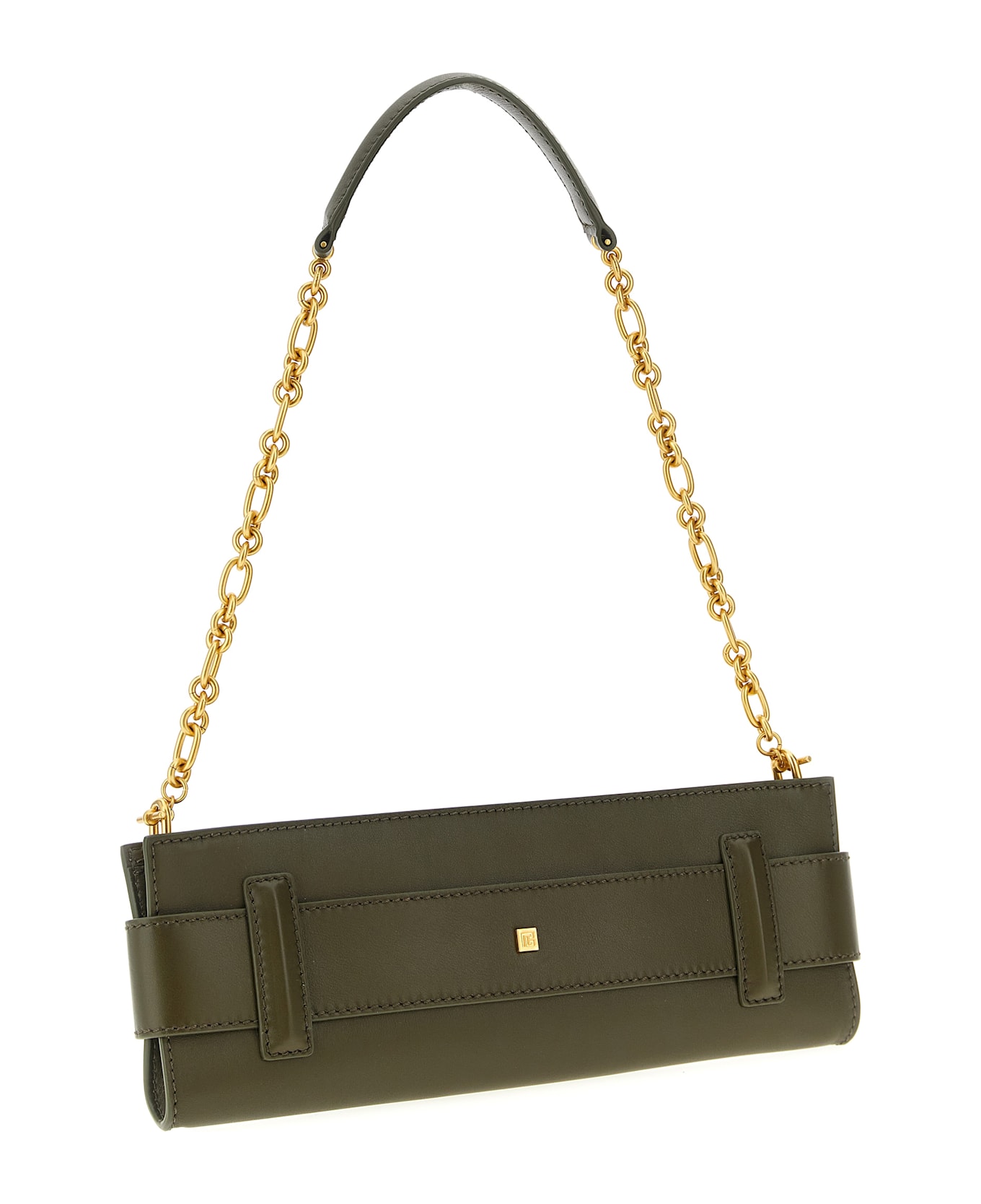 Balmain 'anthem' Clutch - Green