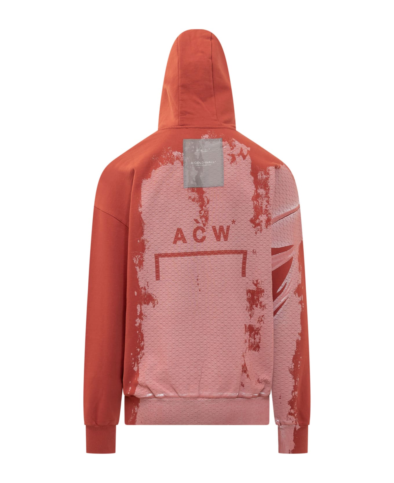 A-COLD-WALL Brushstroke Hoodie - RUST