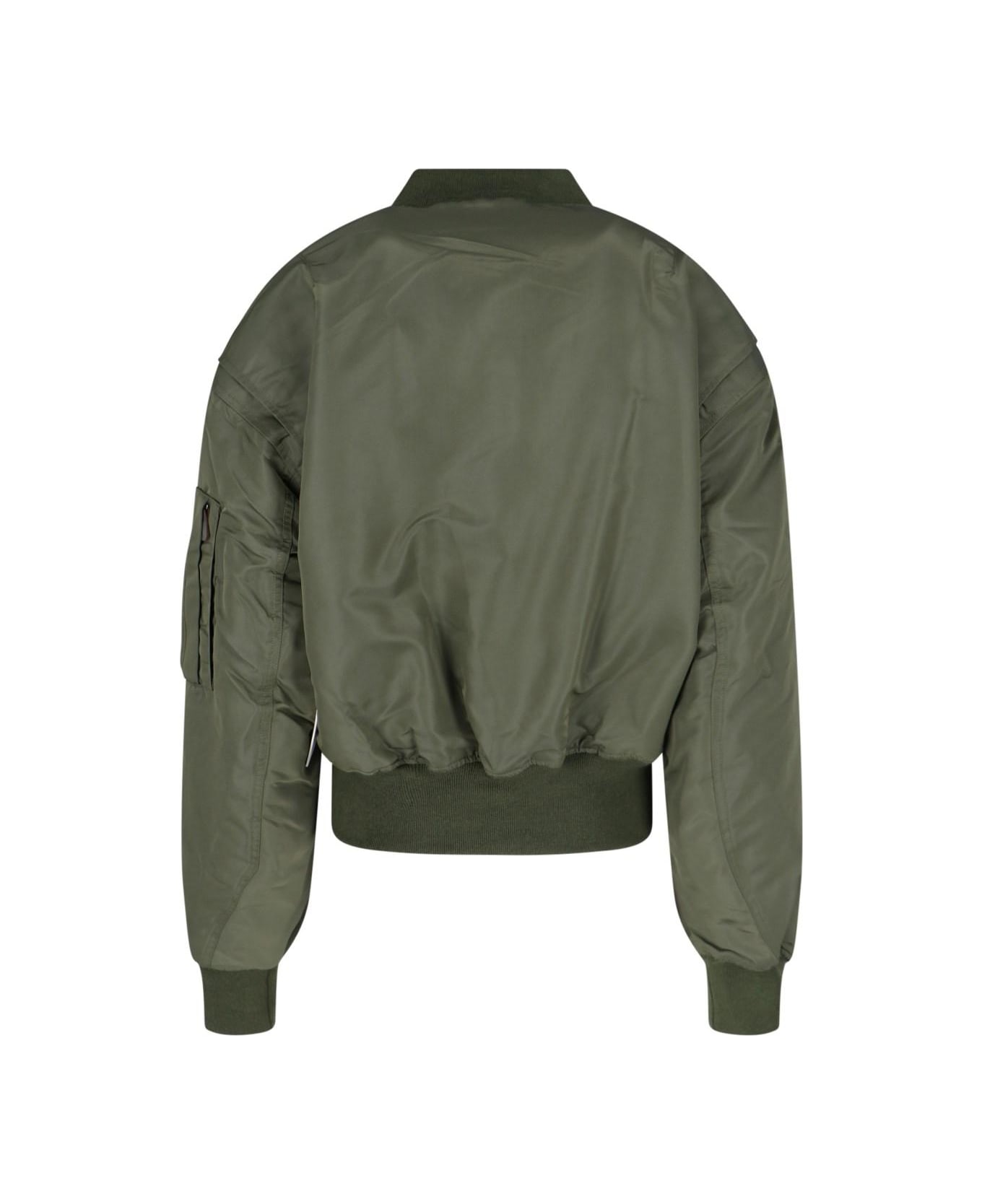 Entire Studios 
broad
 Zip Bomber Jacket - Kh Khaki