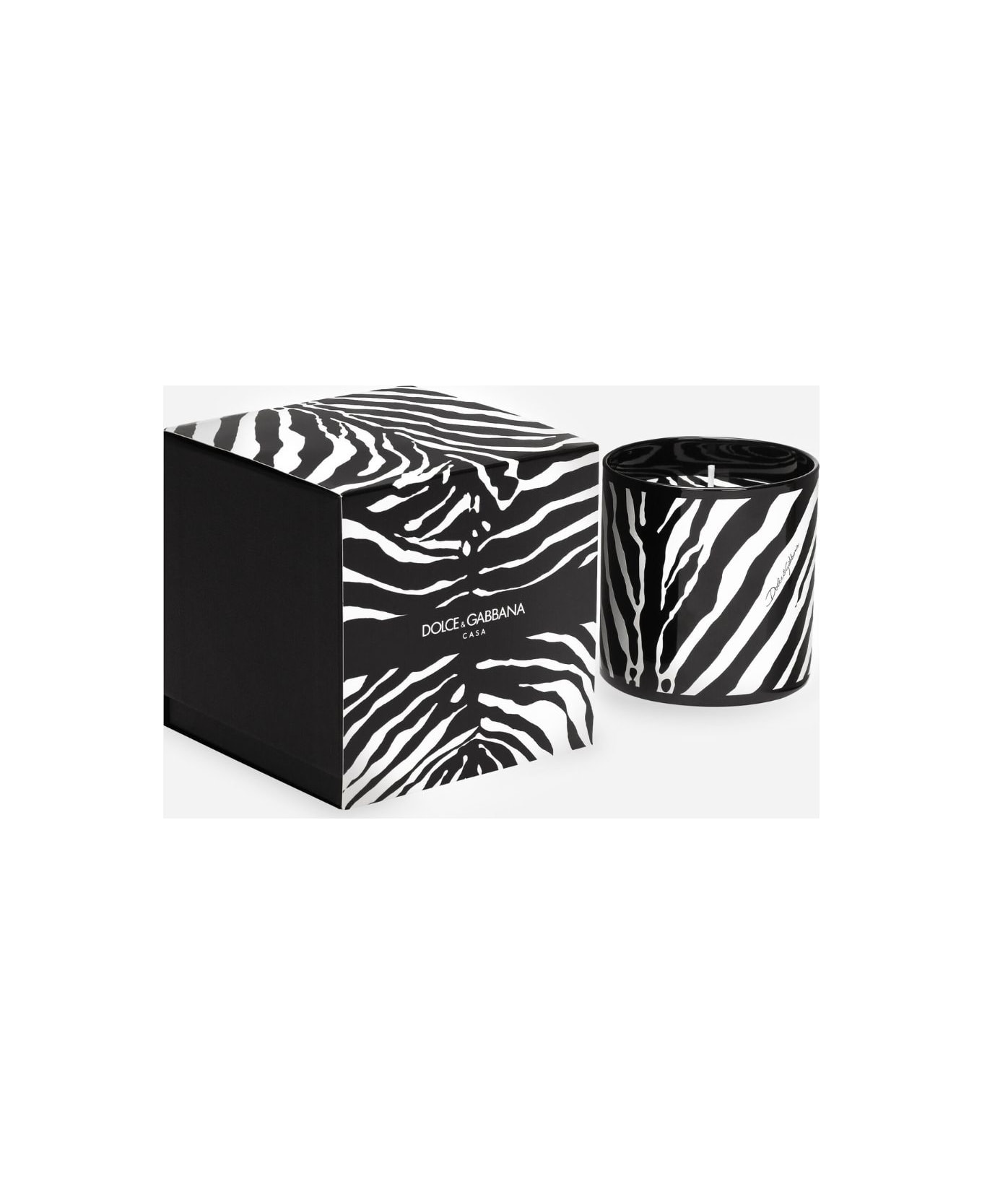 Dolce & Gabbana Litchi And Mulberry Scented Candle - Black