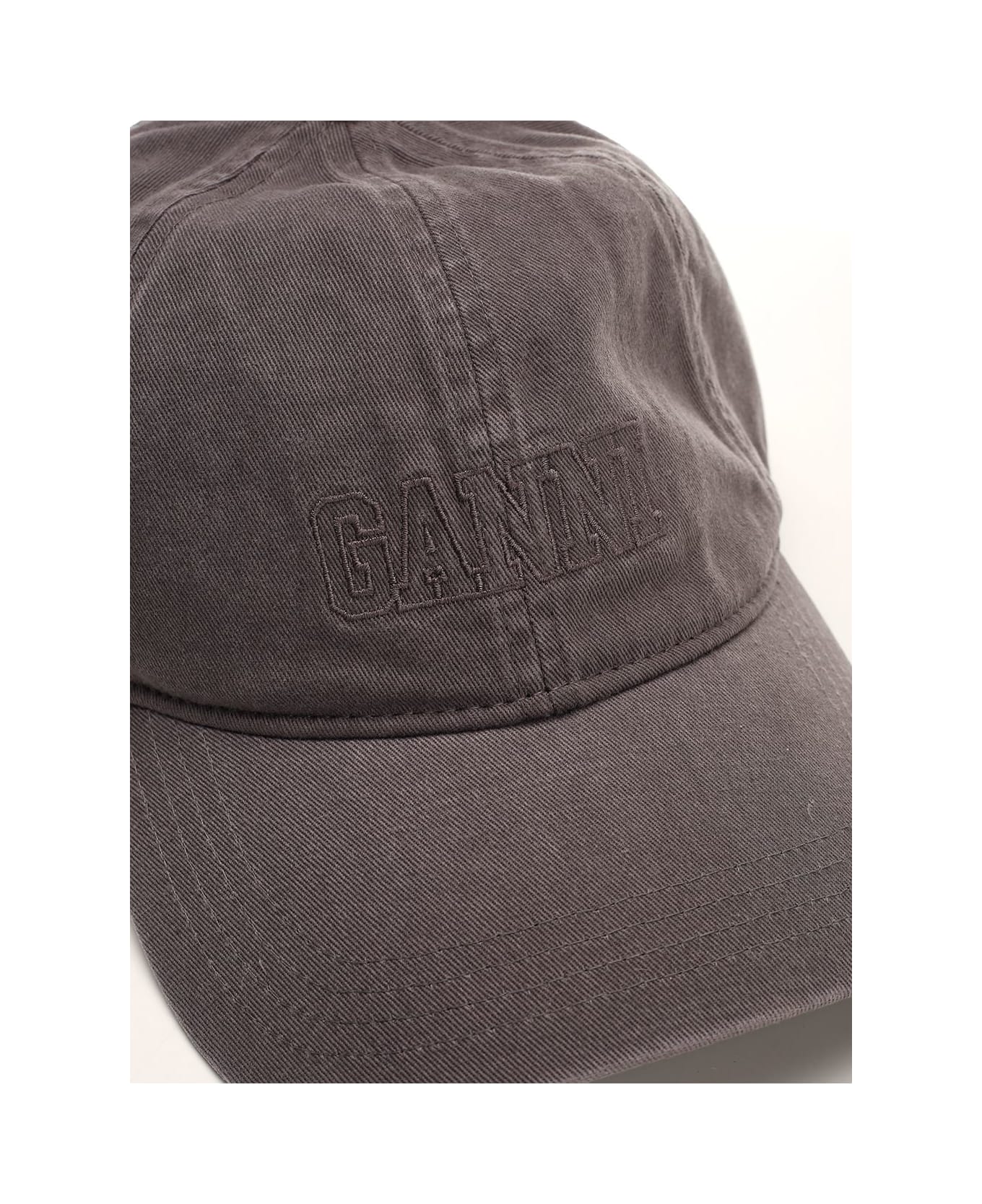 Ganni Baseball Cap - GREY