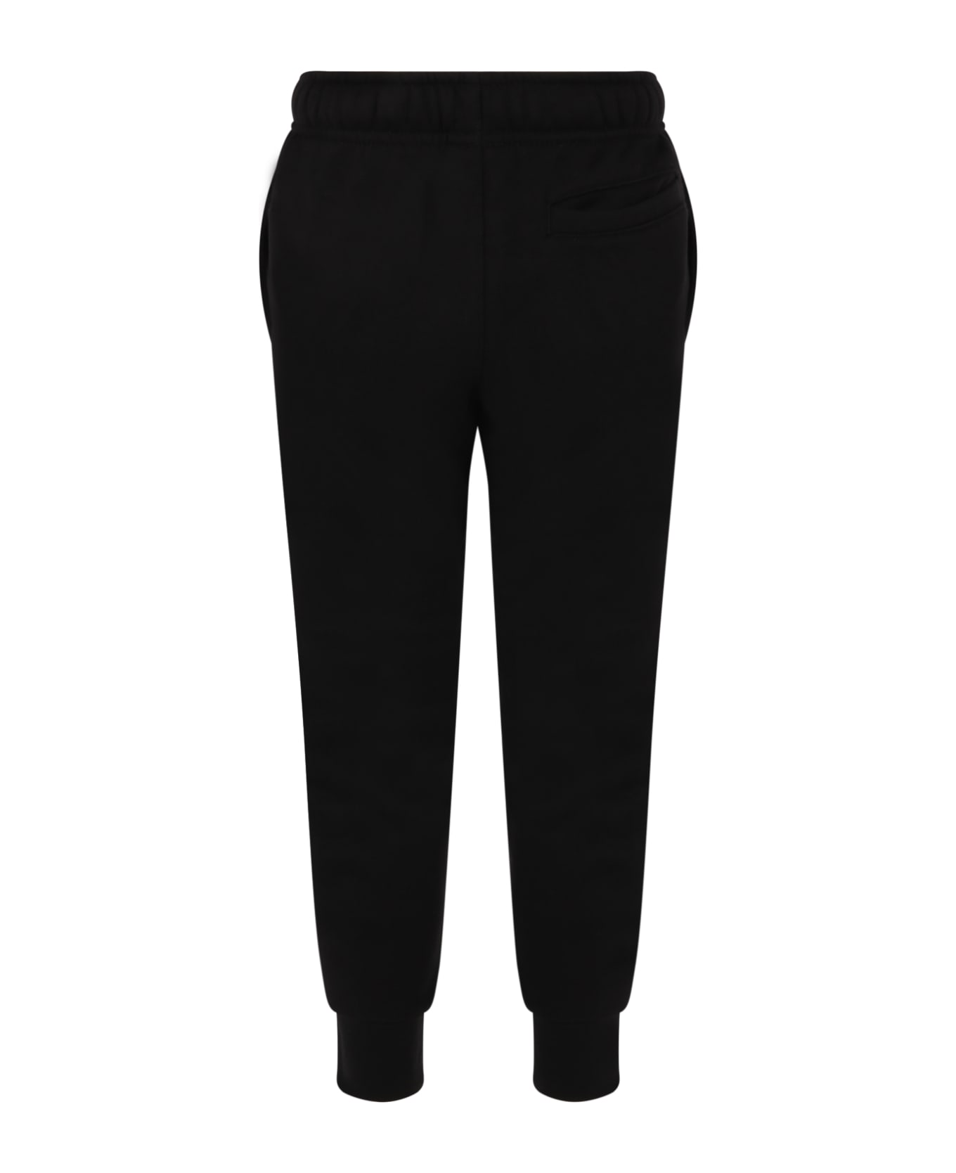 Nike Black Sweatpant For Kids With Logo - Black