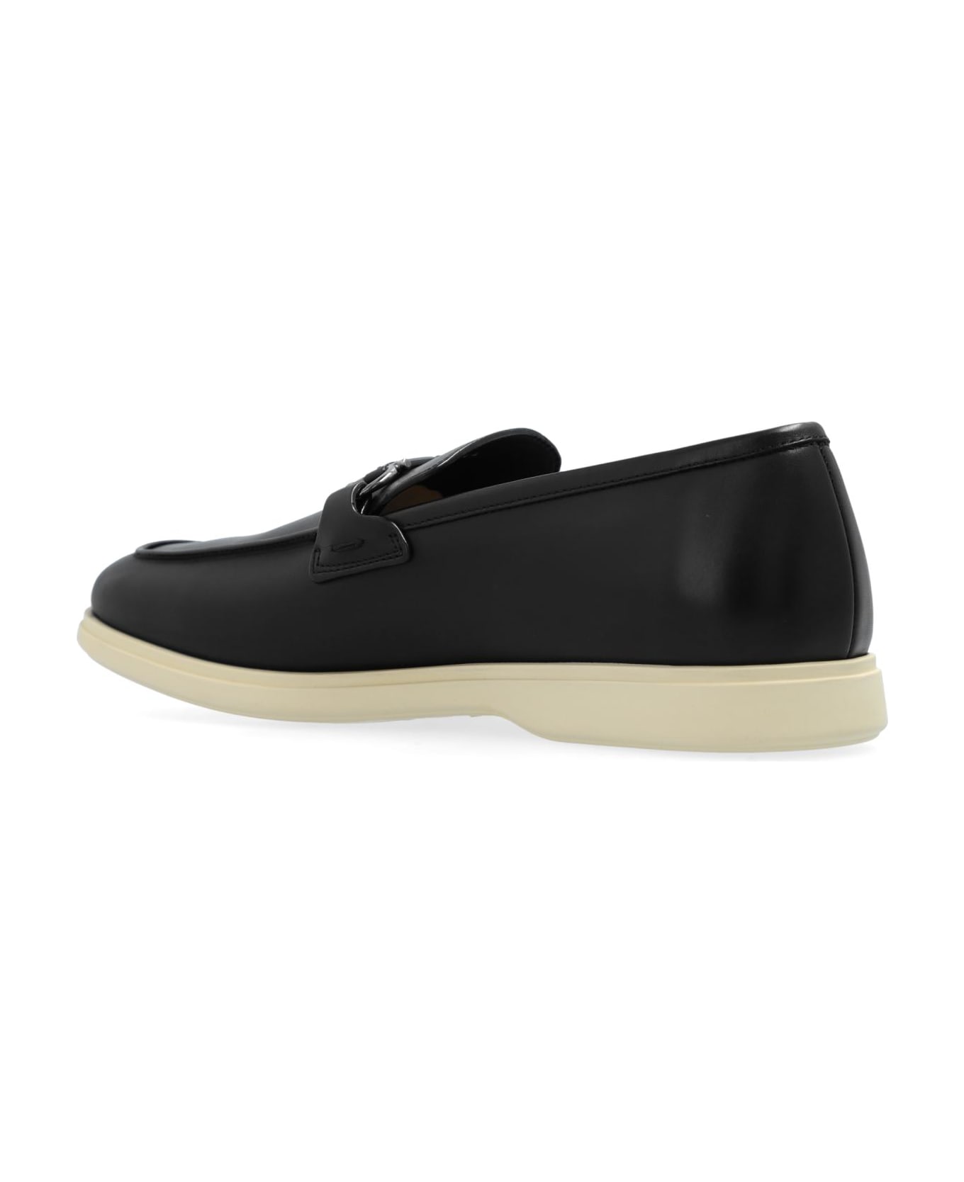 Ferragamo Ferragamo 'cosimo' Loafers Shoes - BLACK