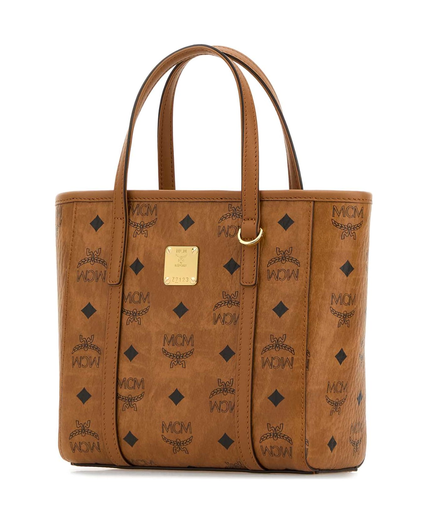 MCM Printed Canvas Mini Tony Handbag - CO