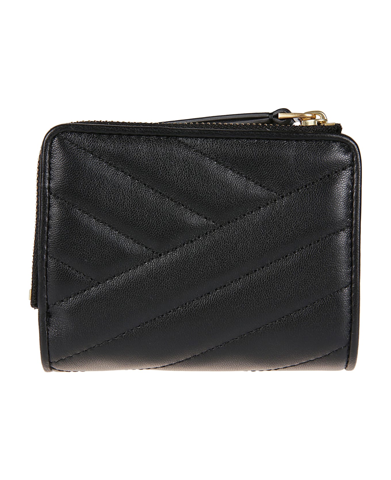 Tory Burch Kira Chevron Bi-fold Wallet - Black