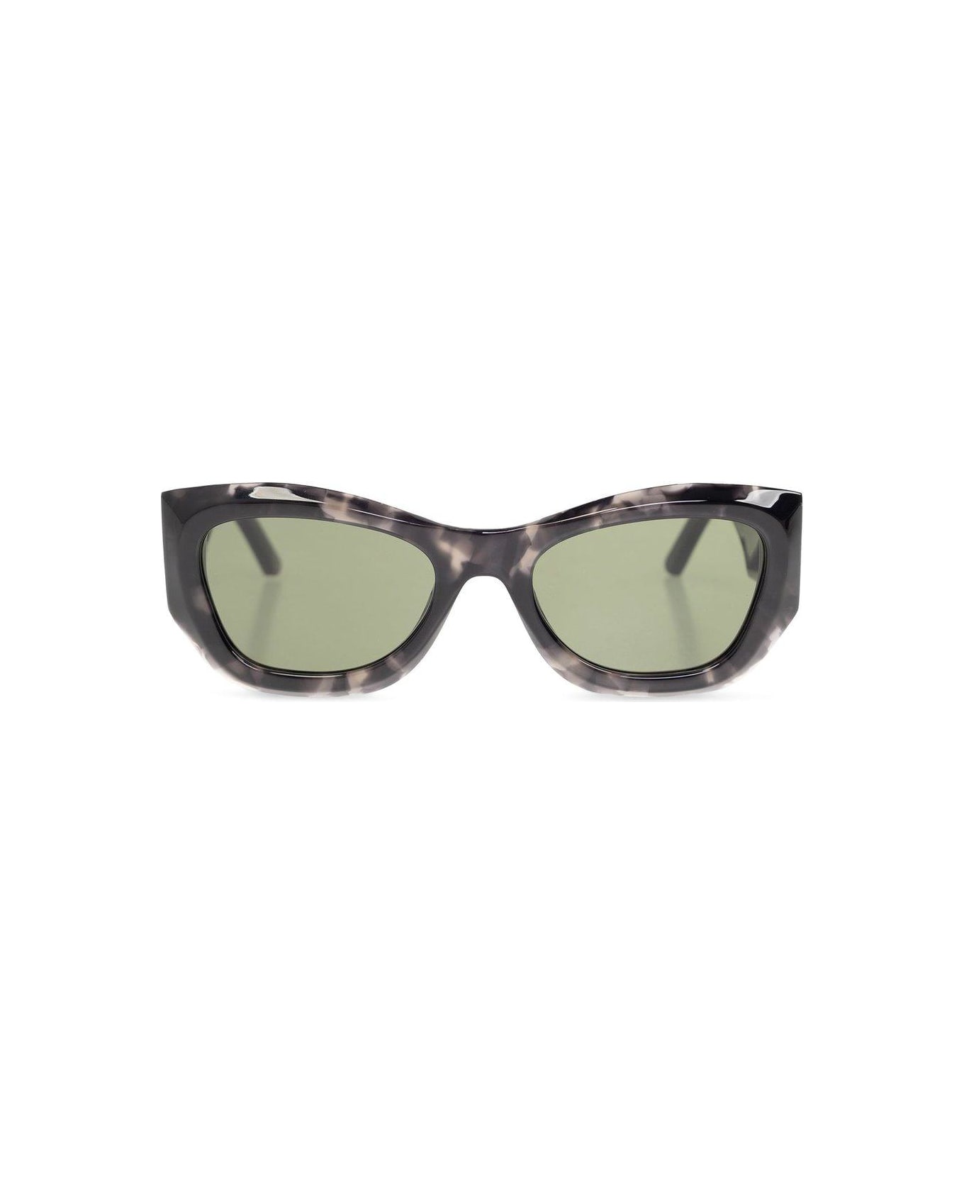 Palm Angels Canby Cat-eye Frame Sunglasses - Havana black サングラス