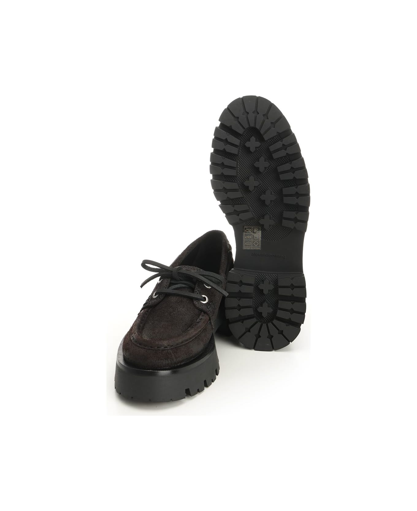 Alexander Wang Carson Boat Shoe - Chocolate