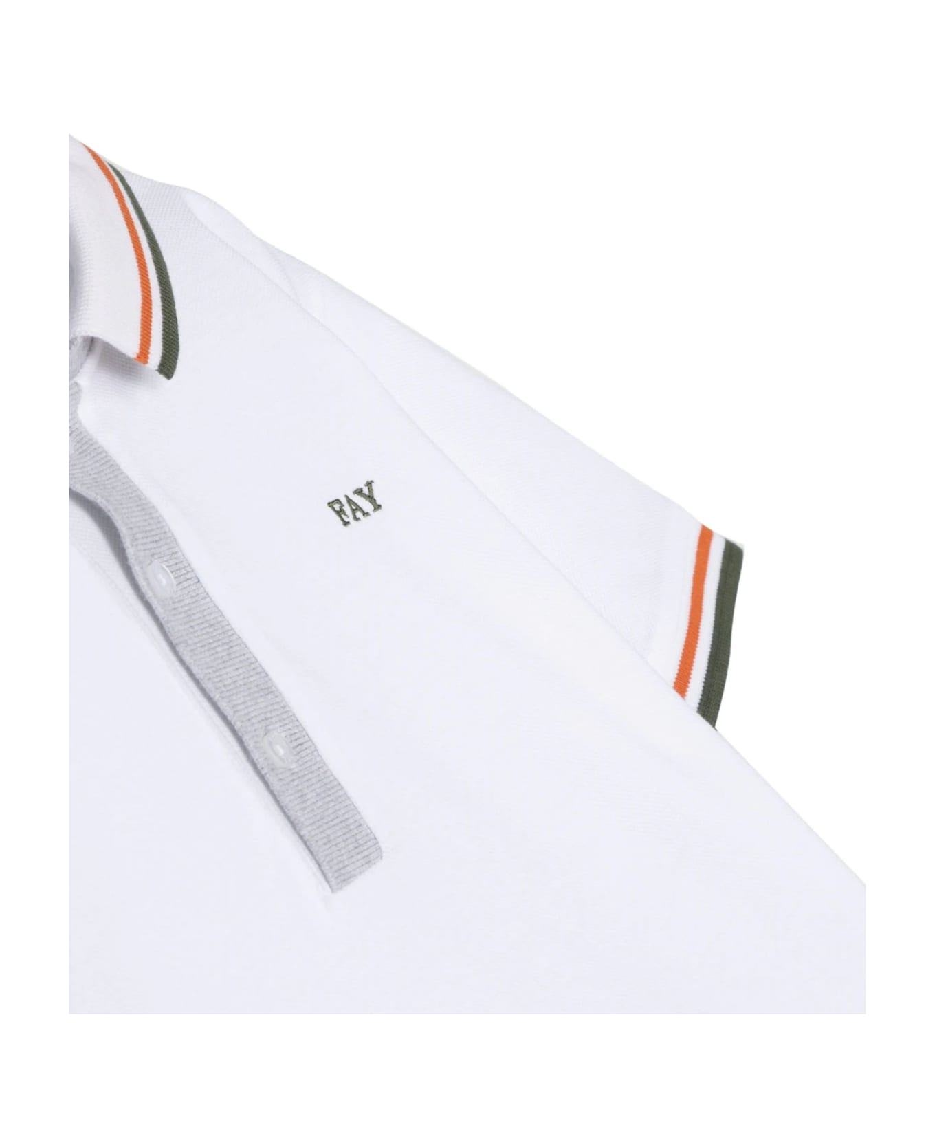 Fay T-shirts And Polos White - White