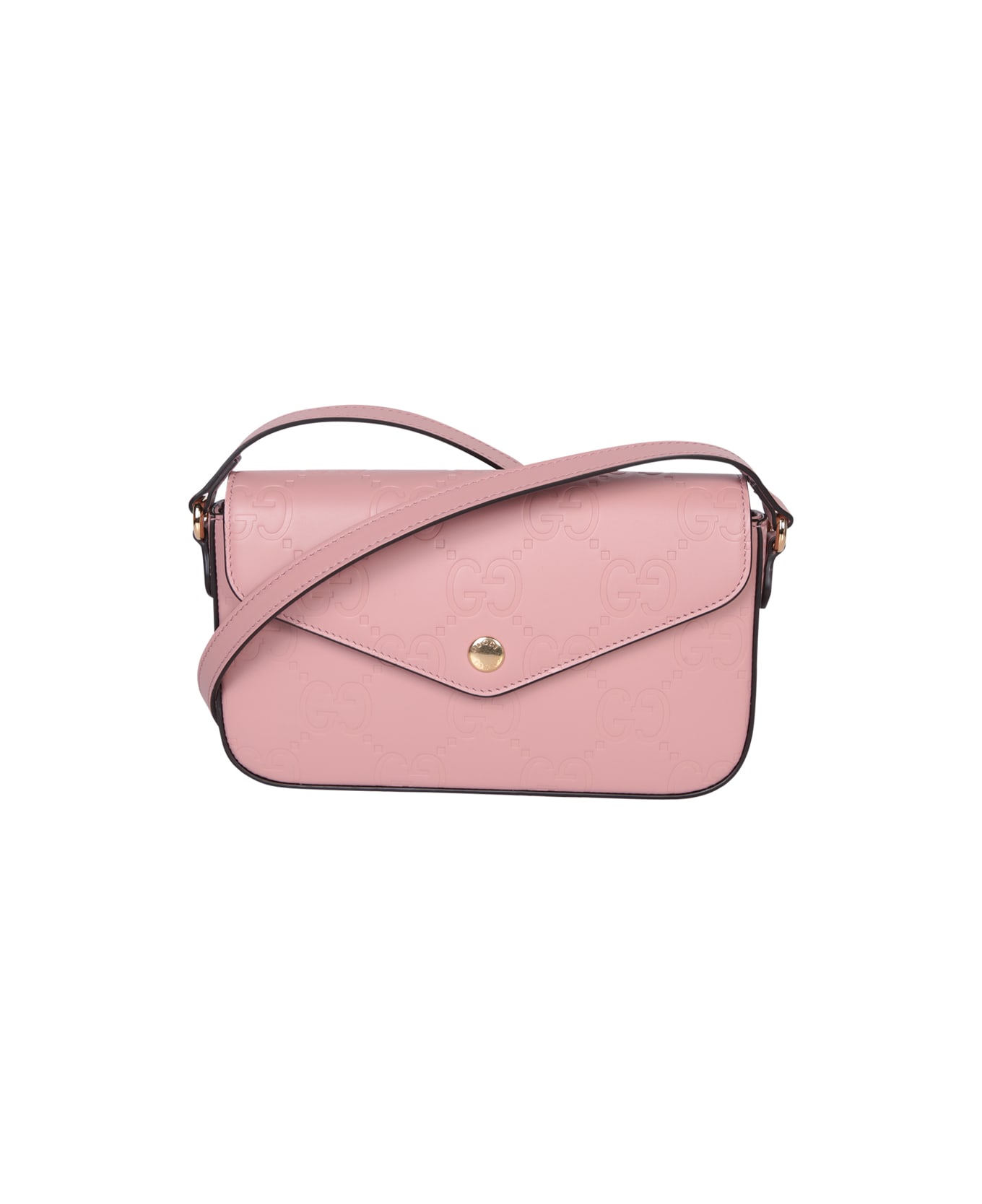Gucci Gilbert Monogram Pink Bag - Pink