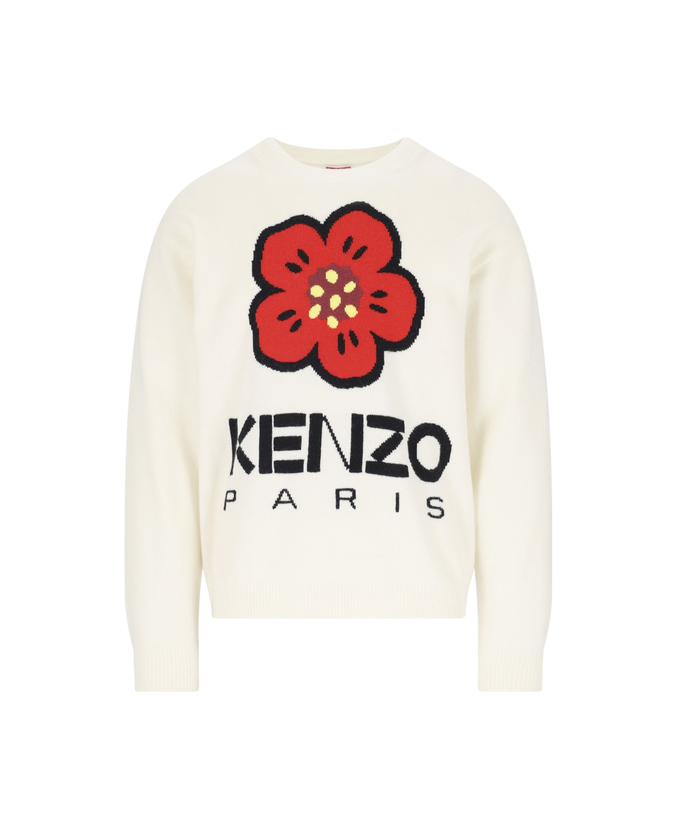 Kenzo 'boke Flower' Sweater - WHITE