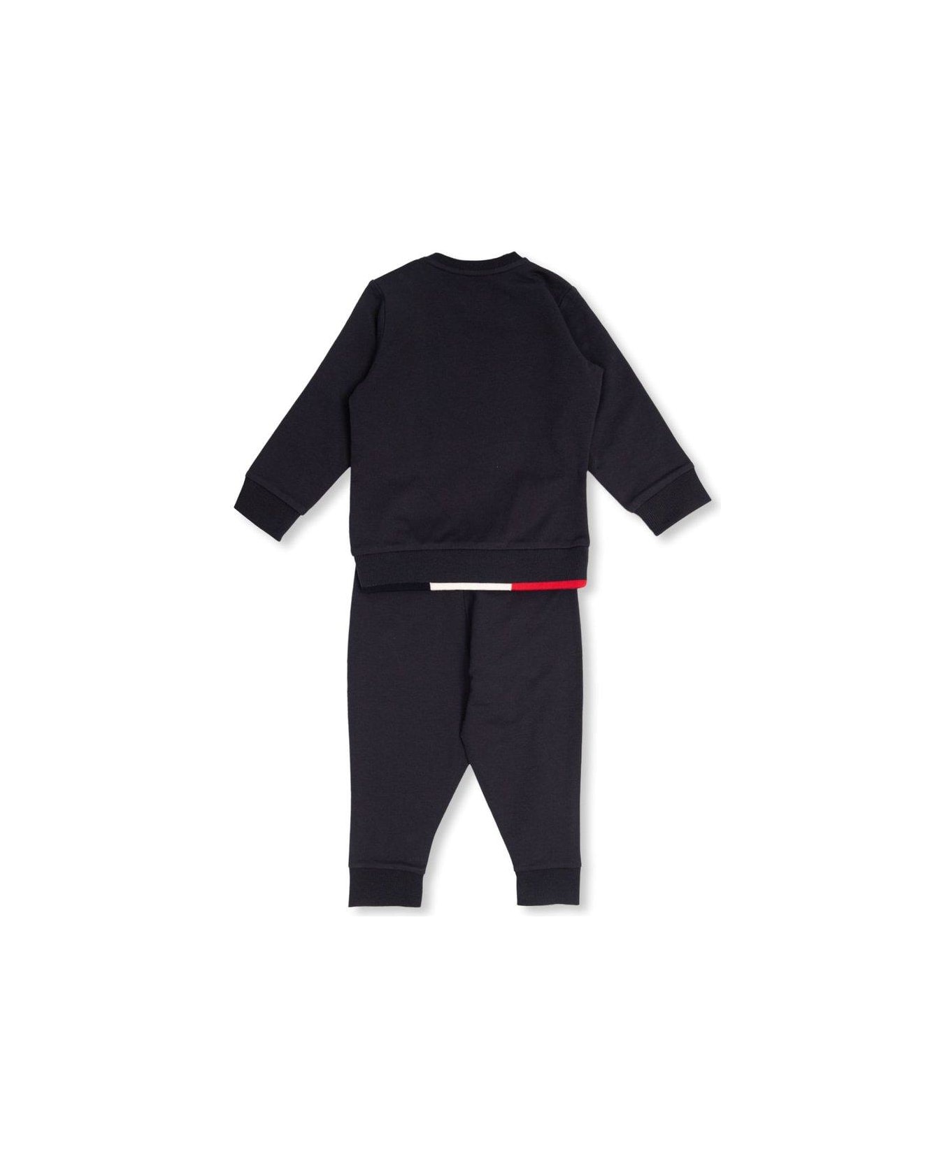 Moncler Logo-patch Two-piece Tracksuit - Blue ボディスーツ＆セットアップ