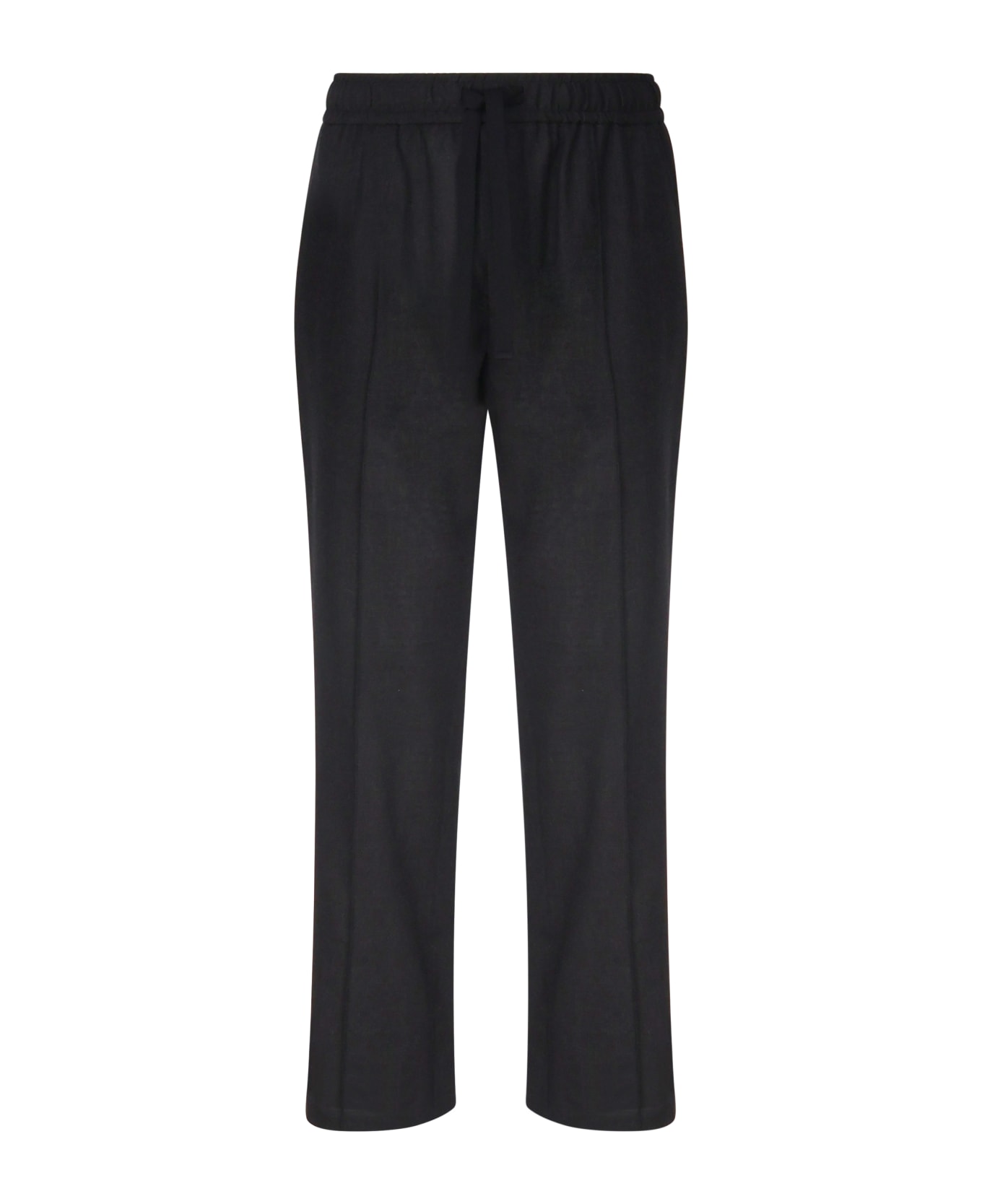 Dolce & Gabbana Jogging Pants In Wool - MELANGE GREY