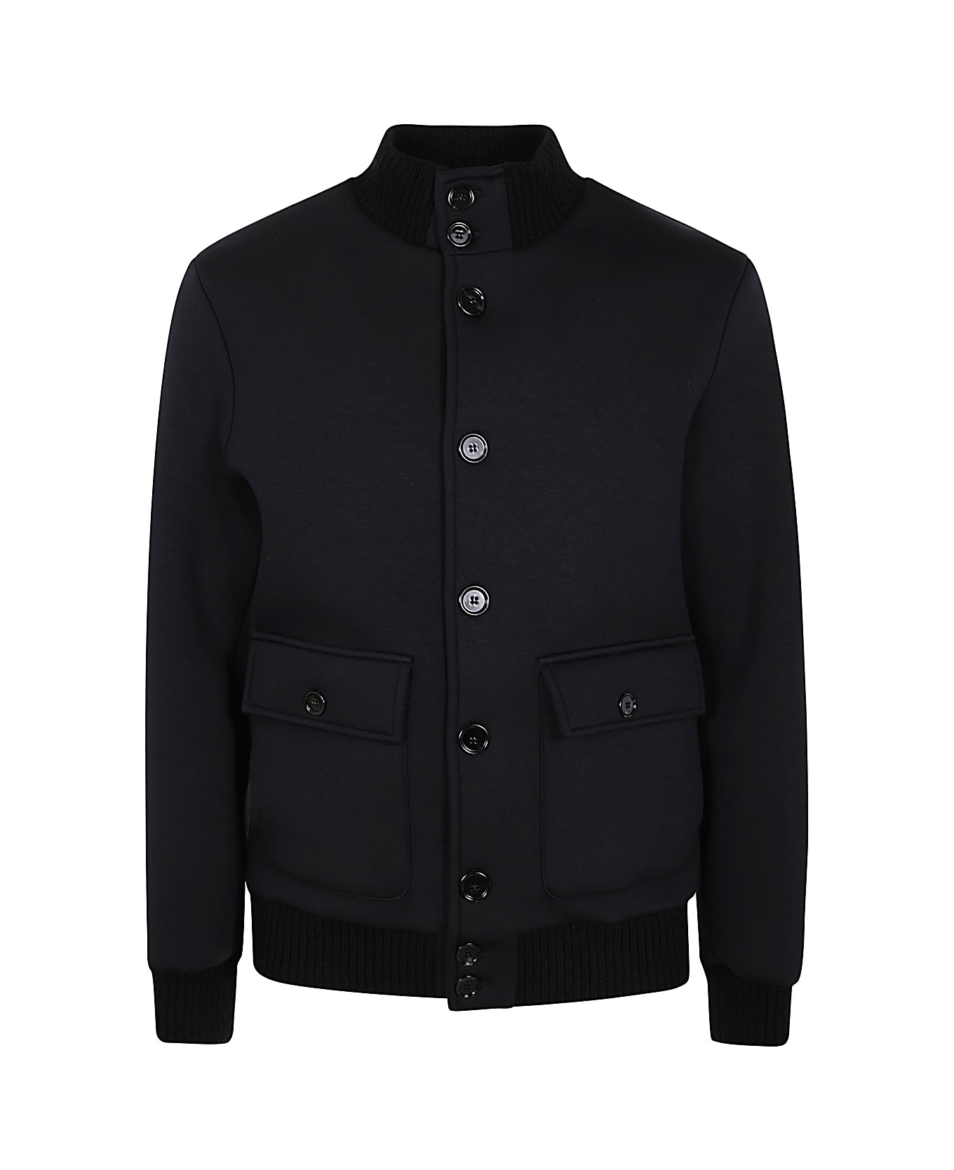 Dondup Bomber Jacket Technical Fabric - Black