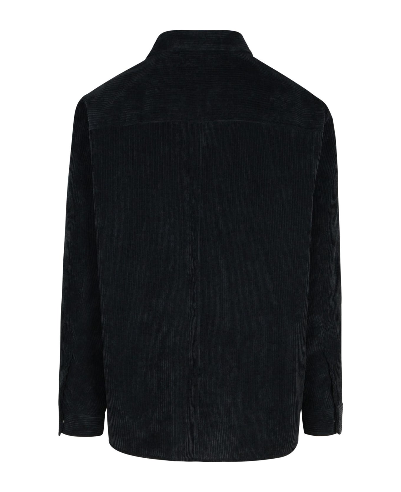 Dolce & Gabbana Black Polyester Blend Shirt - Black