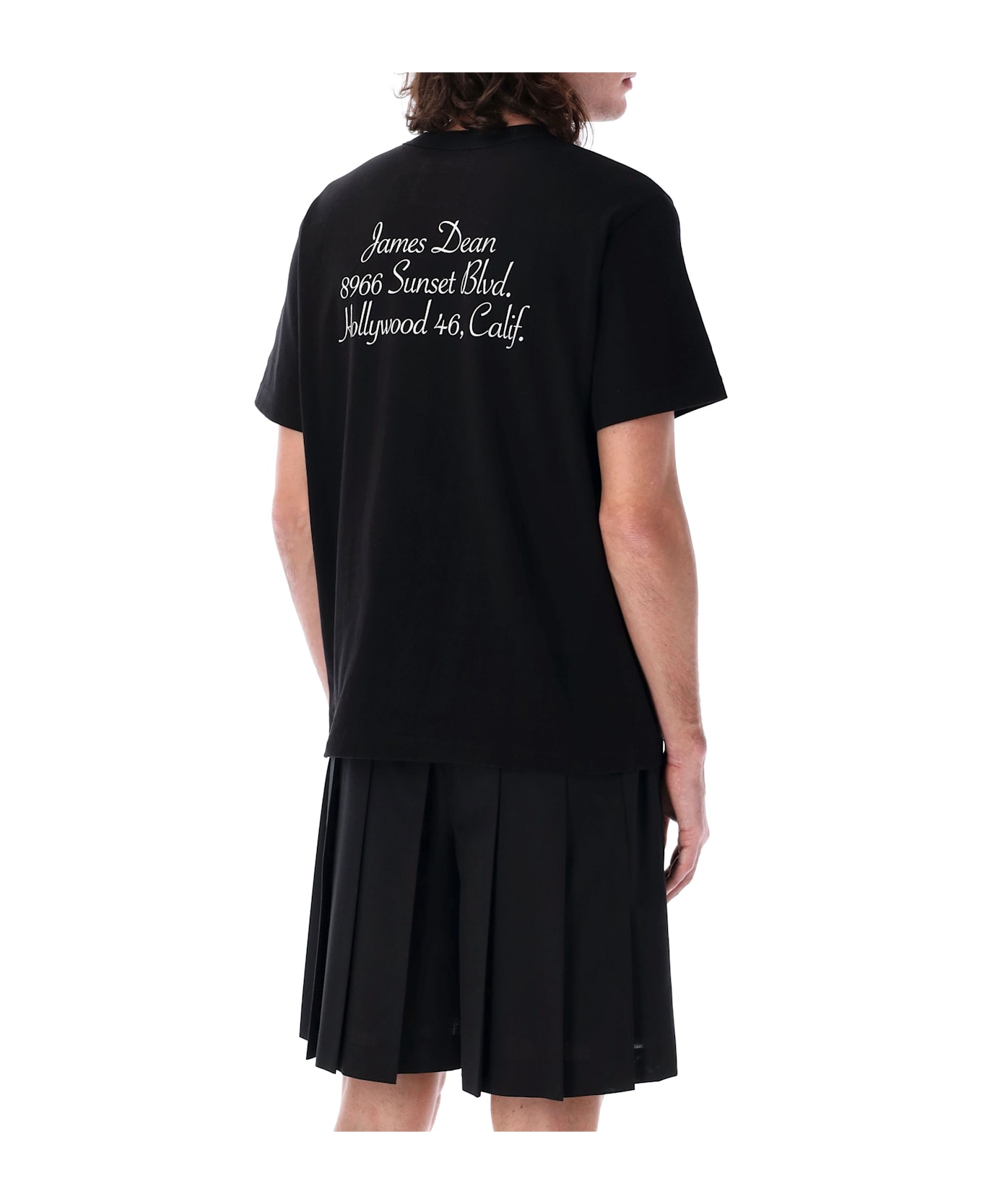 Sacai Jamed Dean T-shirt - BLACK