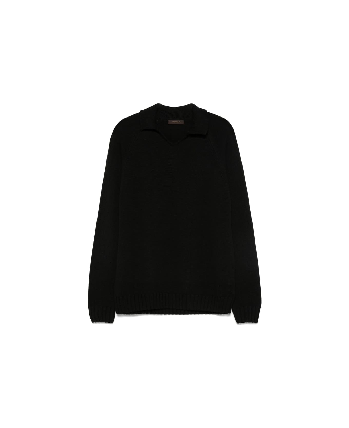 Zanone Sweater - BLACK