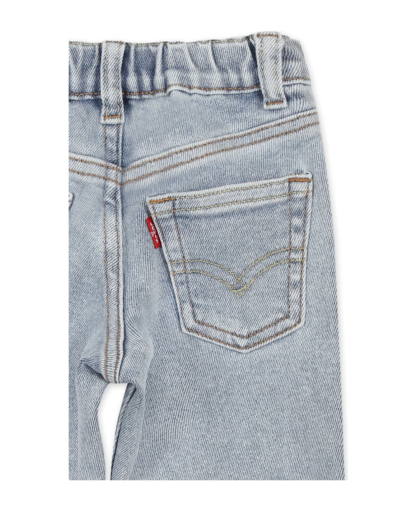 Levi
s Light Blue Jeans For Baby Boy - Denim