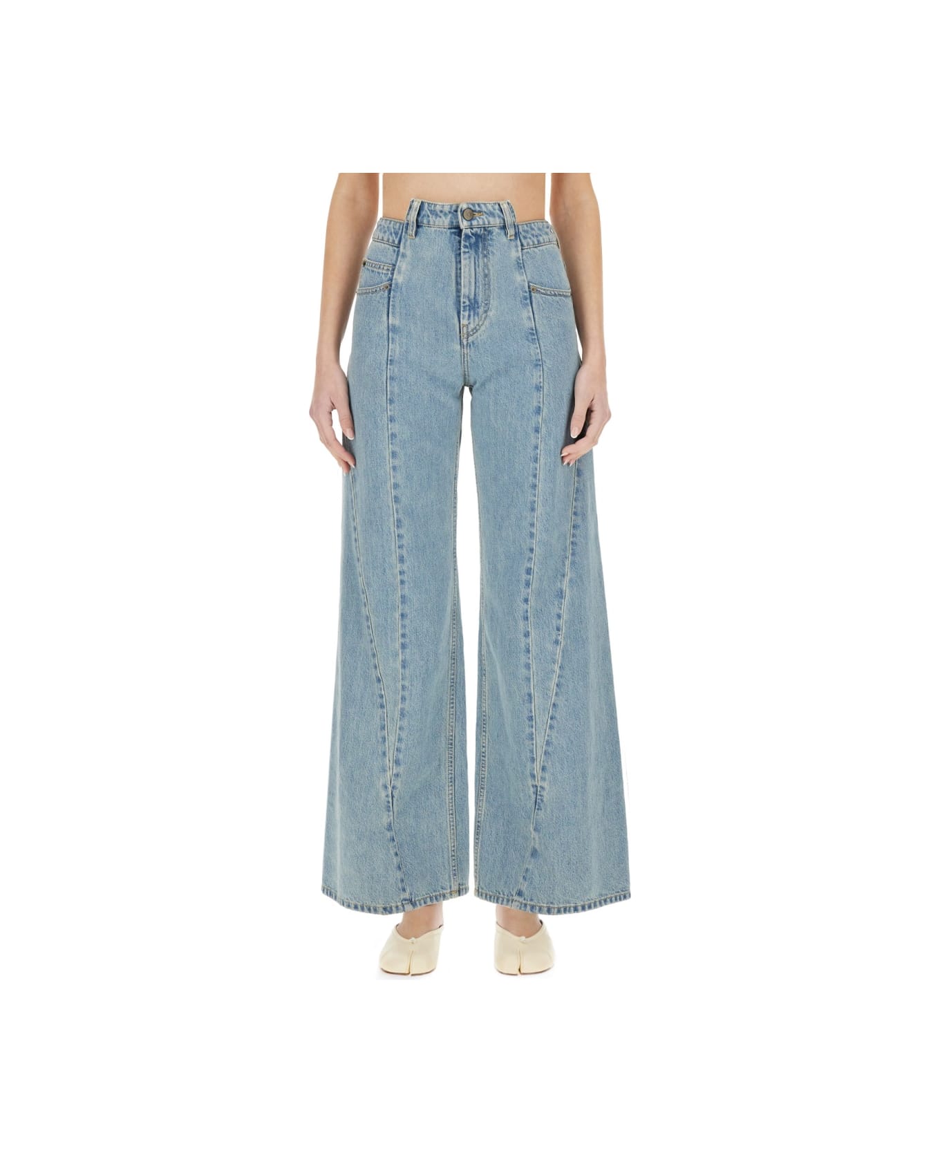 Maison Margiela Jeans In Denim - BLUE