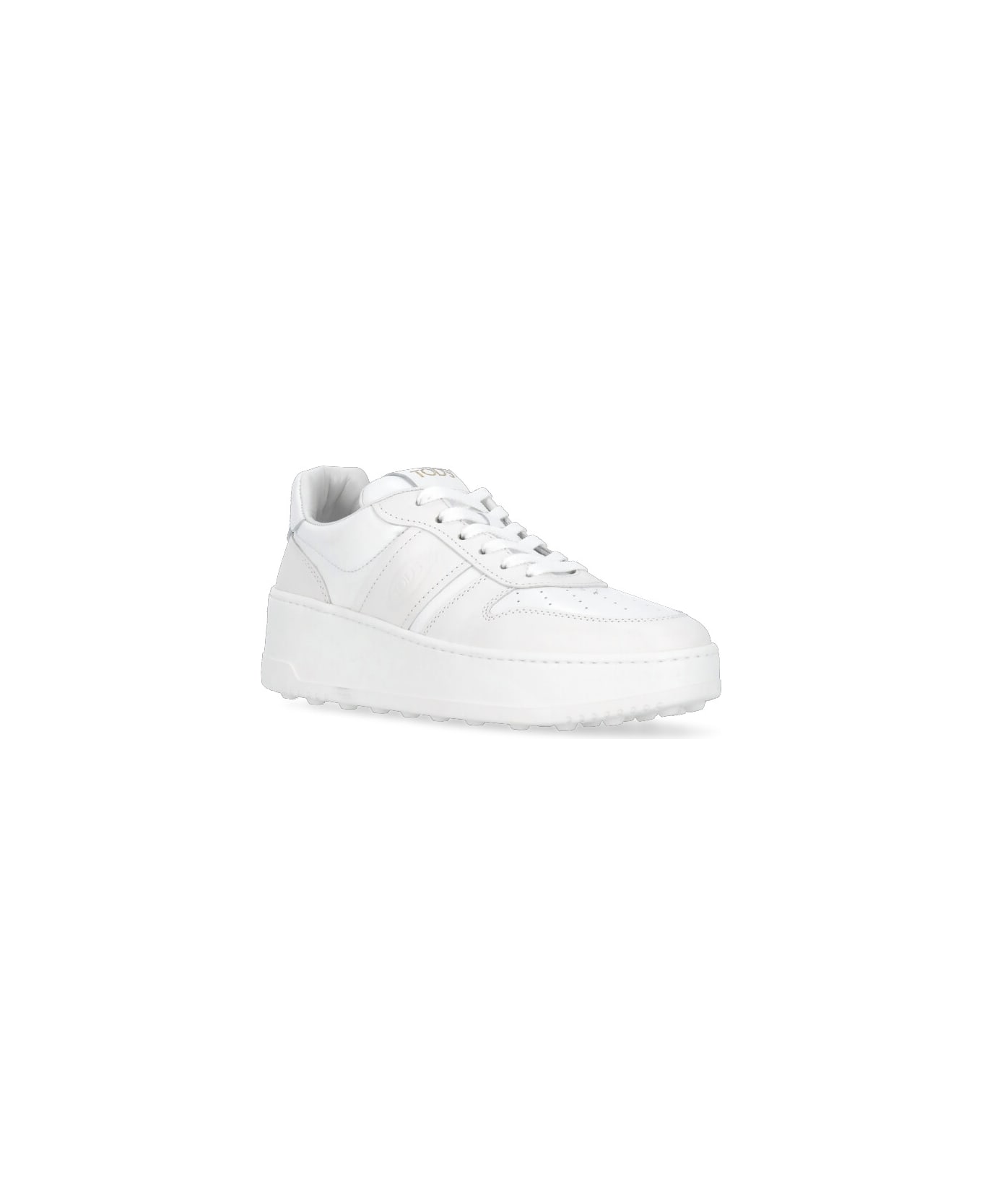Tod's Leather Sneakers - White