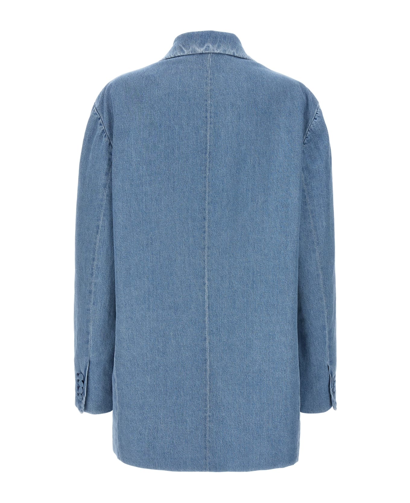 Dries Van Noten 'bliss' Blazer - Light Blue コート
