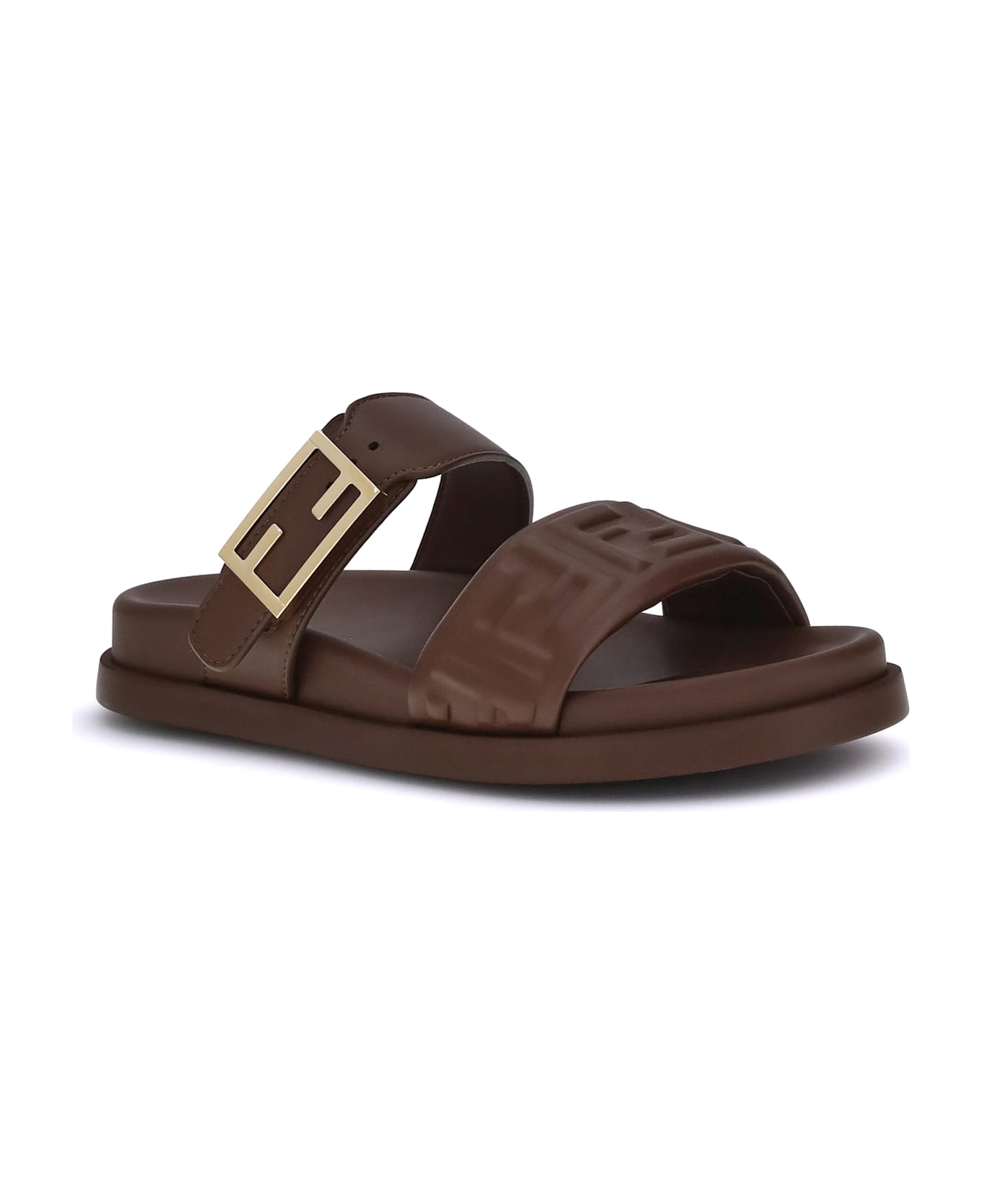 Fendi Logoed Sandals