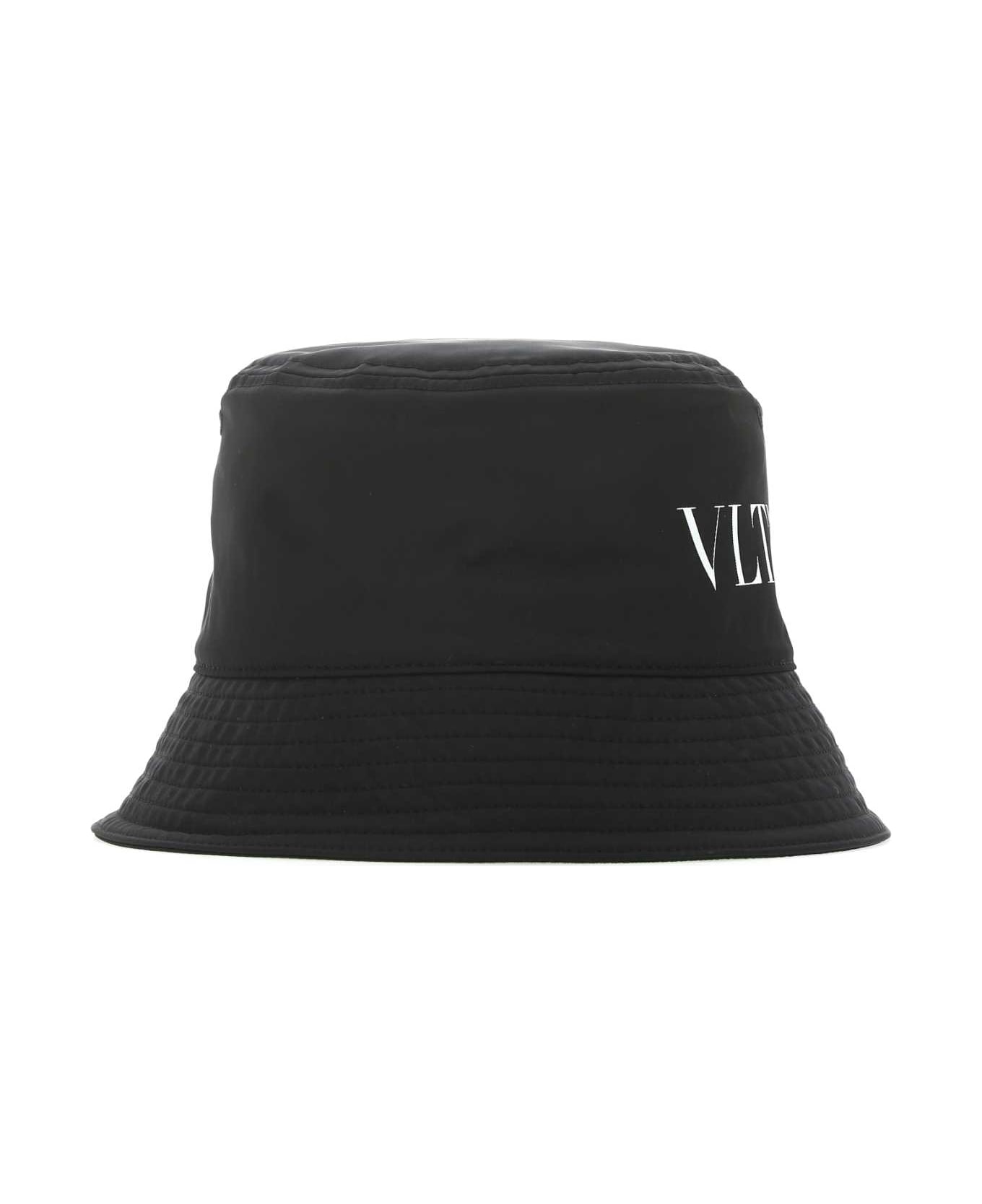 Valentino Garavani Black Polyester Hat - 0NI
