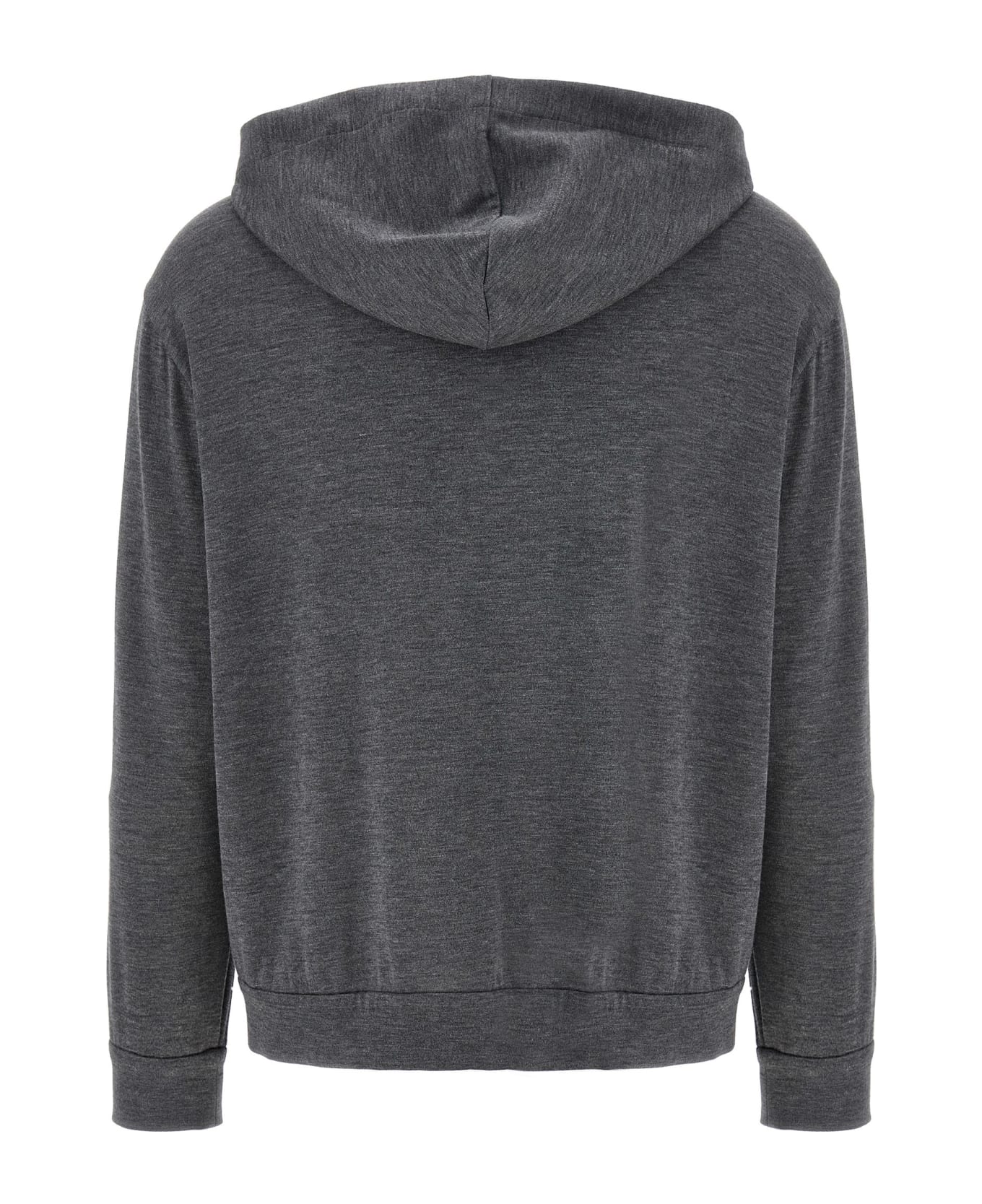 Brunello Cucinelli 
monile
 Hoodie - Gray