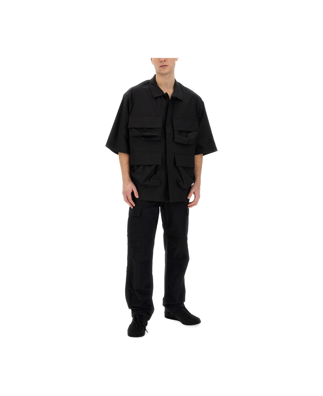 Y-3 Oversize Shirt - BLACK