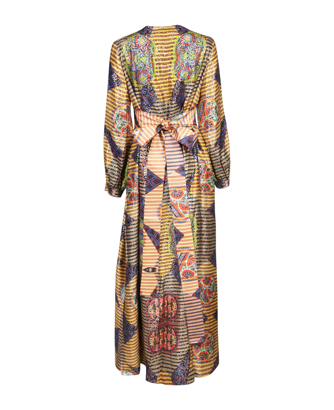Rianna + Nina Kipos Dyo Dress Sharon Multicolor - Metallic ワンピース＆ドレス
