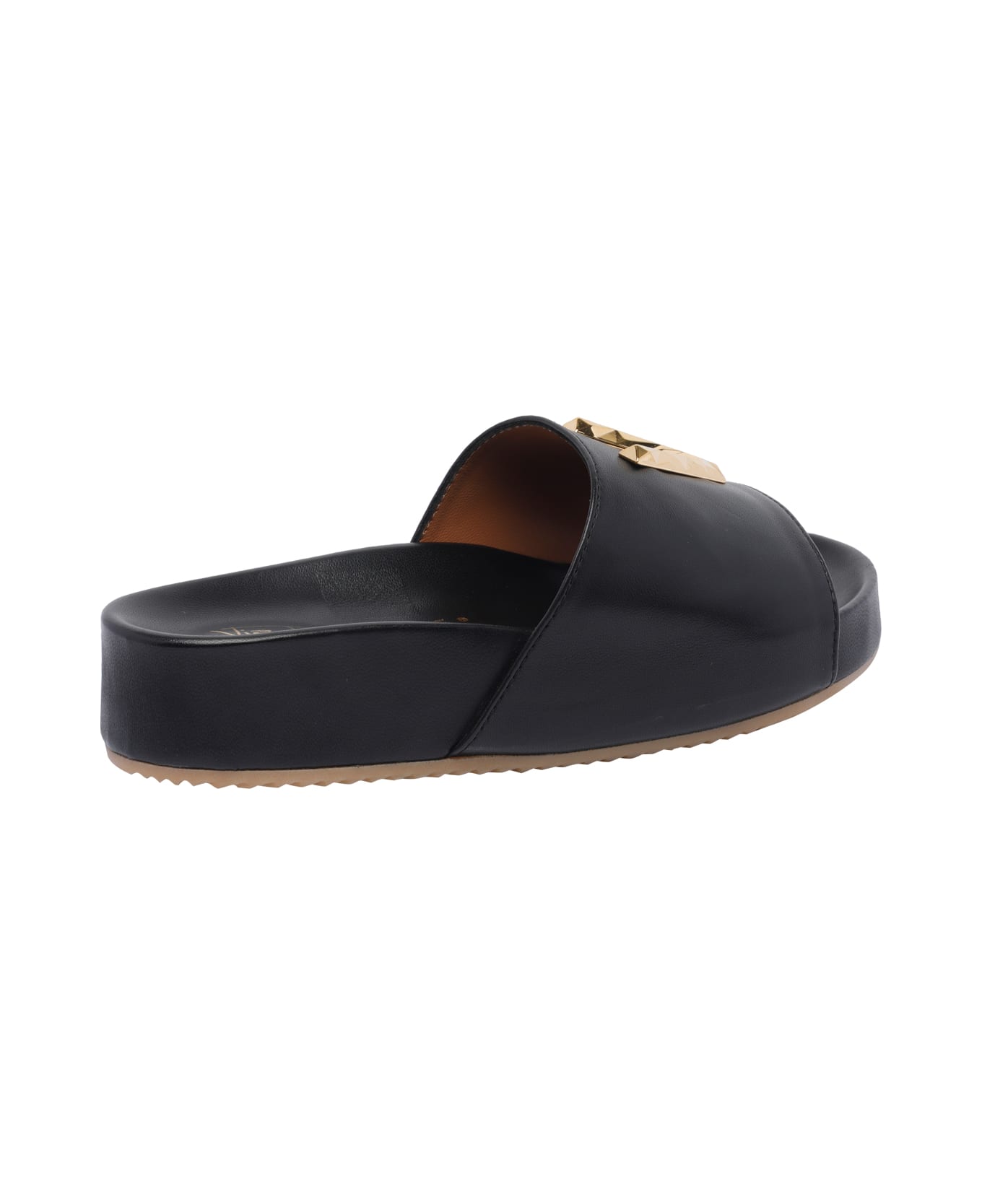 Via Roma 15 Sandals - Black