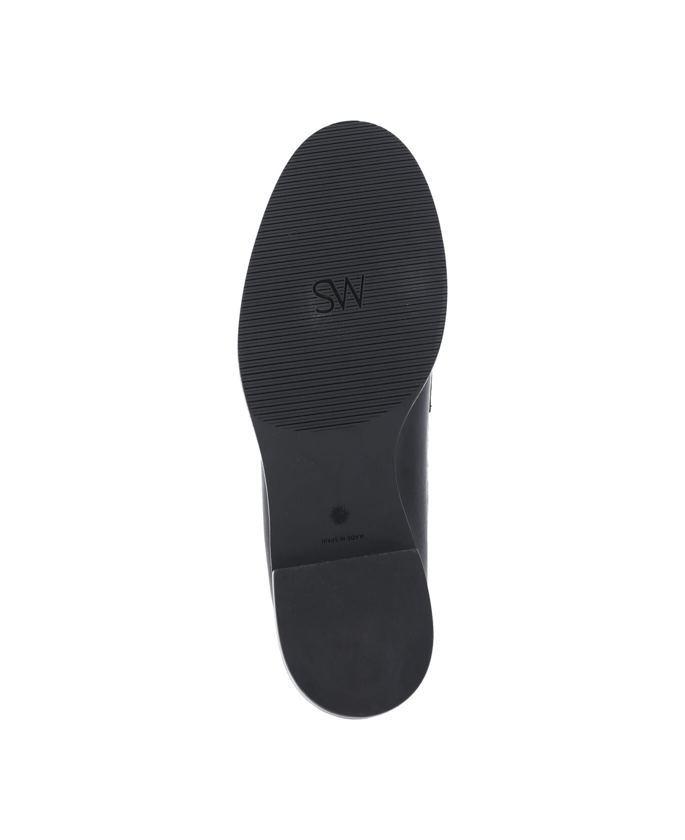Stuart Weitzman Palmer Sleek Loafers - Black フラットシューズ