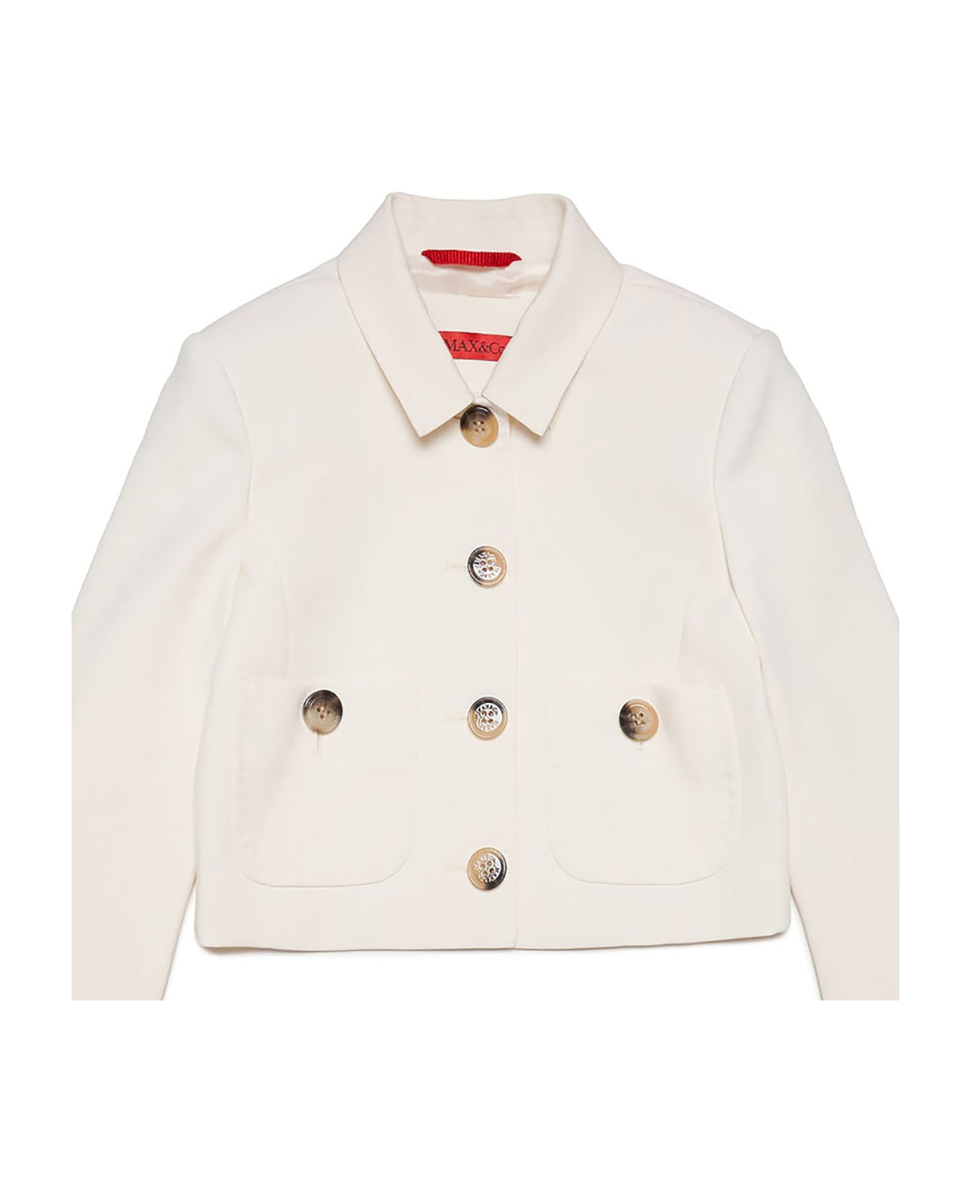 Max&Co. Ivory Jacket For Girl