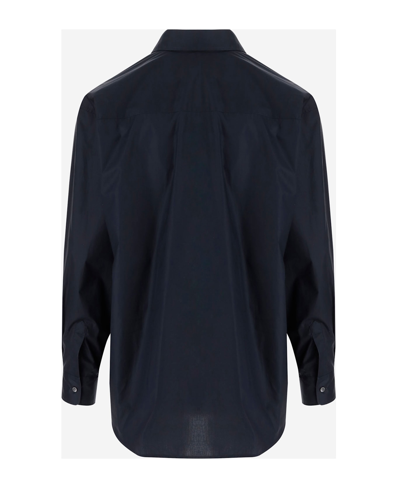 DARKPARK Cotton Shirt - BLUE NAVY
