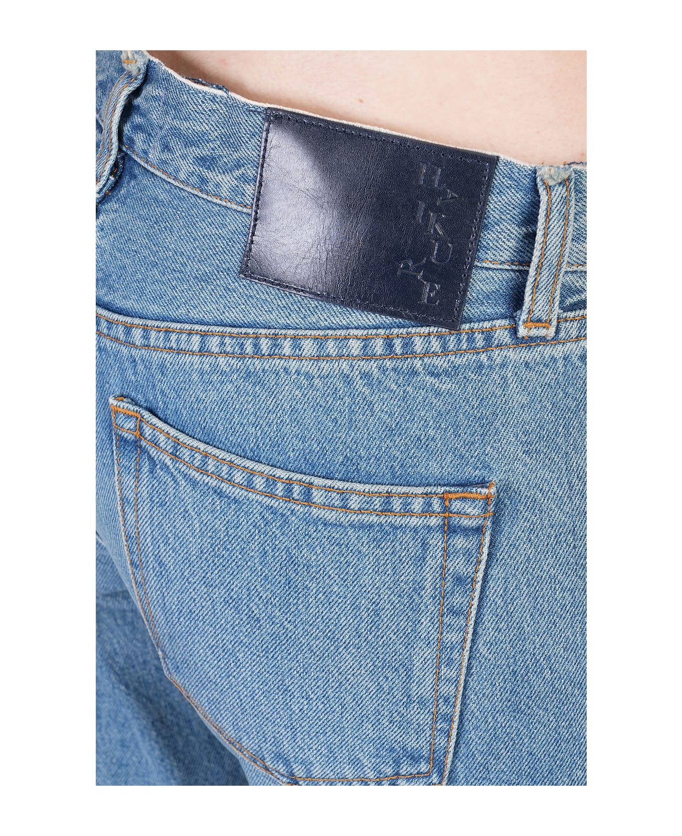 Haikure Carly Jeans In Blue Cotton - blue