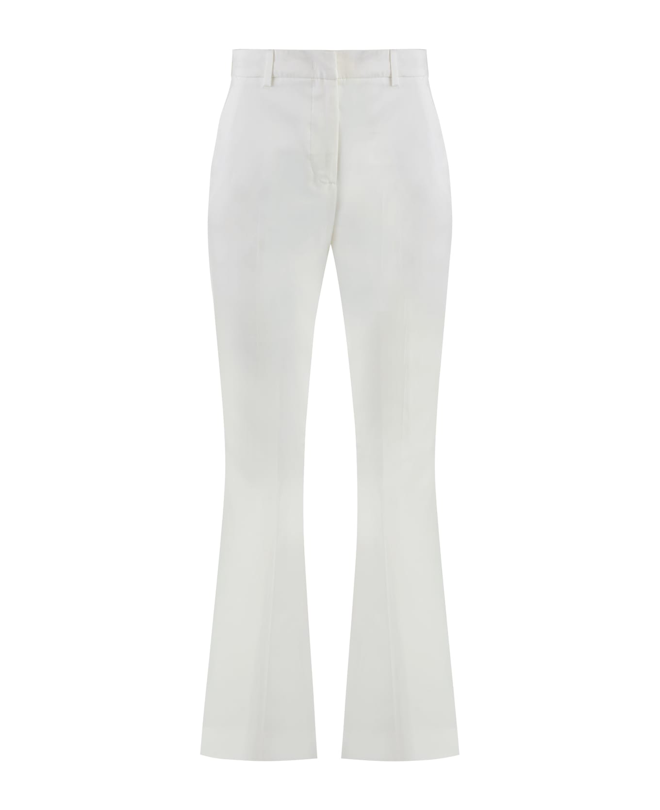 PT Torino Stretch Cotton Trousers - White